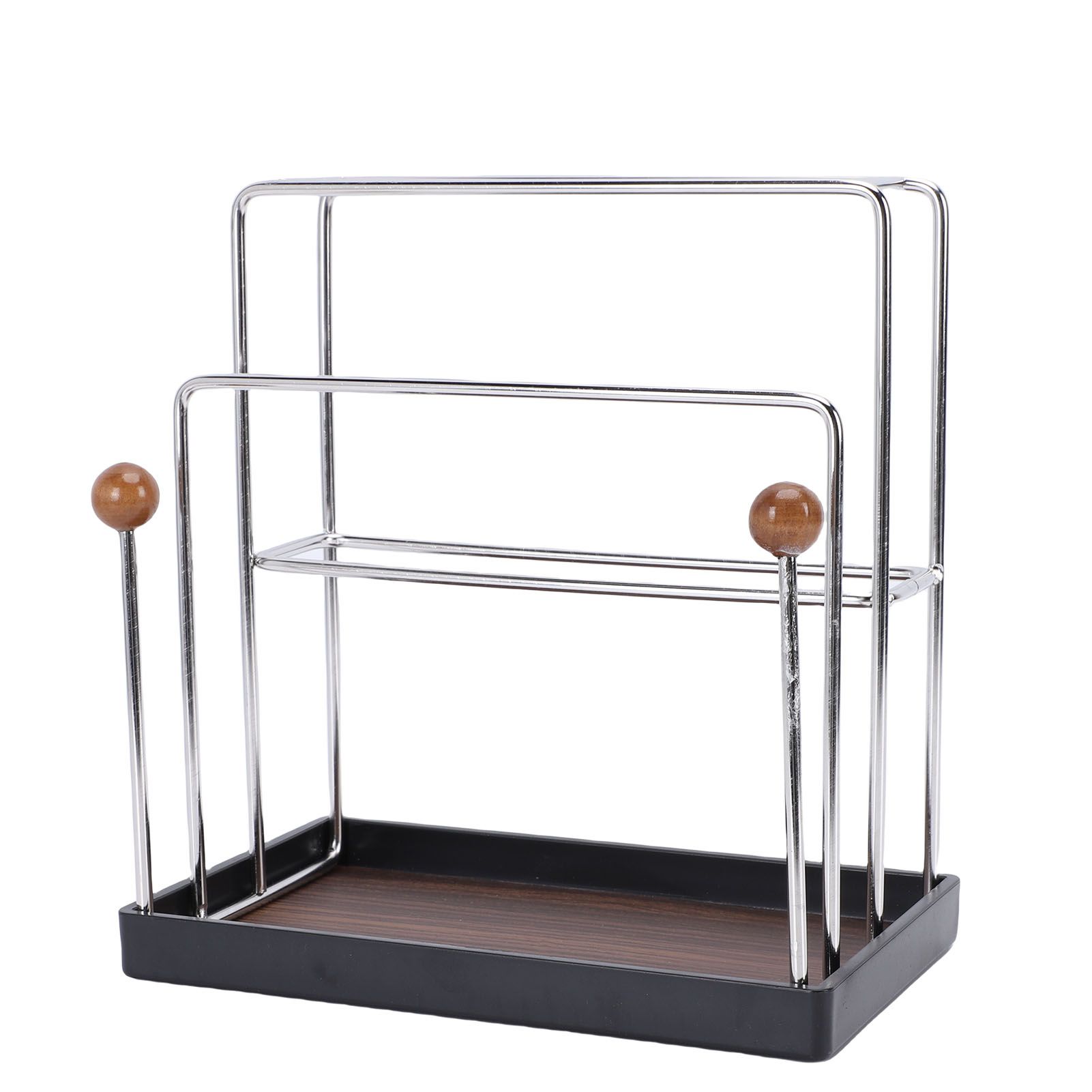 Cutting Board Rack Organizer Stainless Steel Kitchen Countertop Utensil Holder view 8