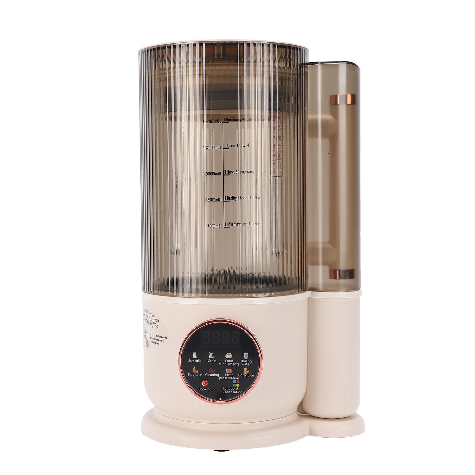 1.5L Nut Milk Maker with 12 Stainless Steel Blades Delay Start Boil Keep Warm view 12