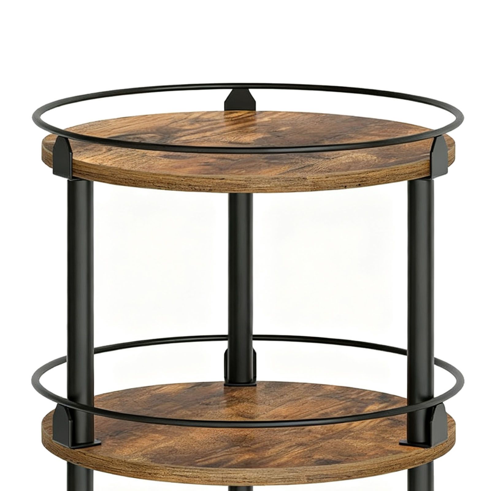 360° Rotating Seasoning Organizer Easy Access Space Saving 3 Tier Turntable view 7