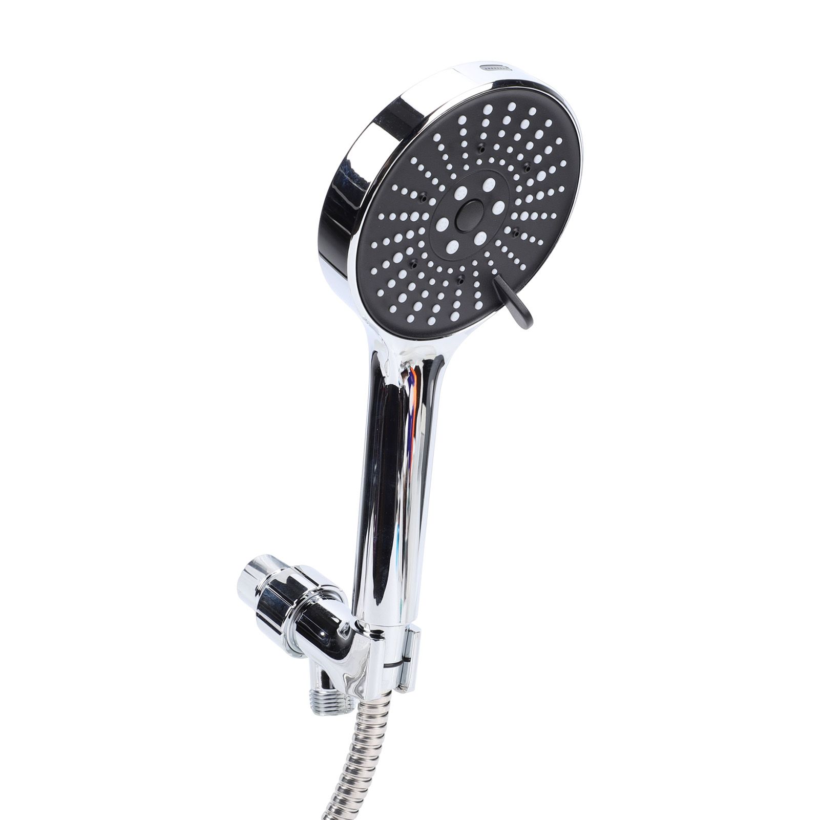 High Pressure Handheld Shower Head 5 Spray Modes with Hose and Holder view 4