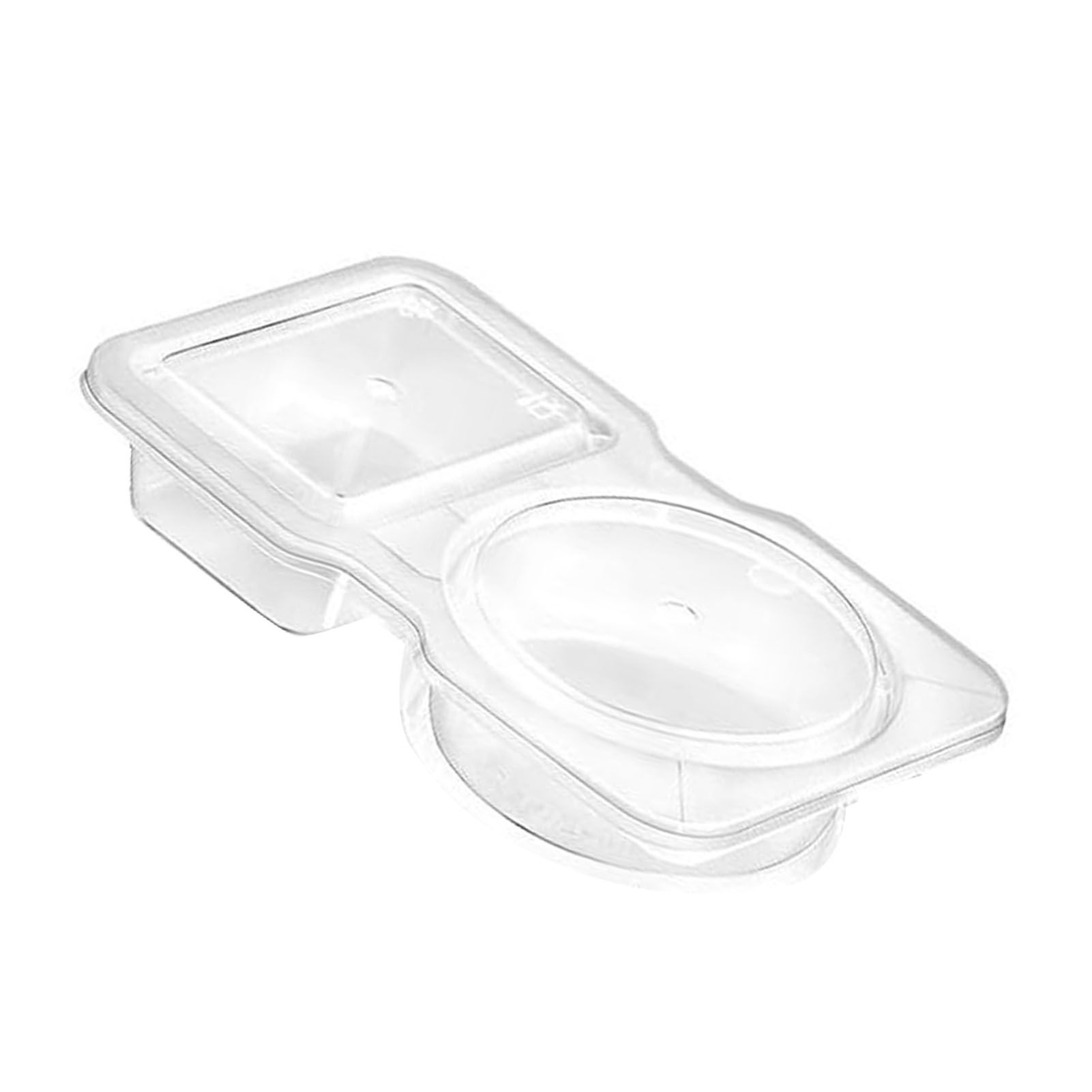 Reusable Snack Containers with Lids Portion Control Double Compartment view 7