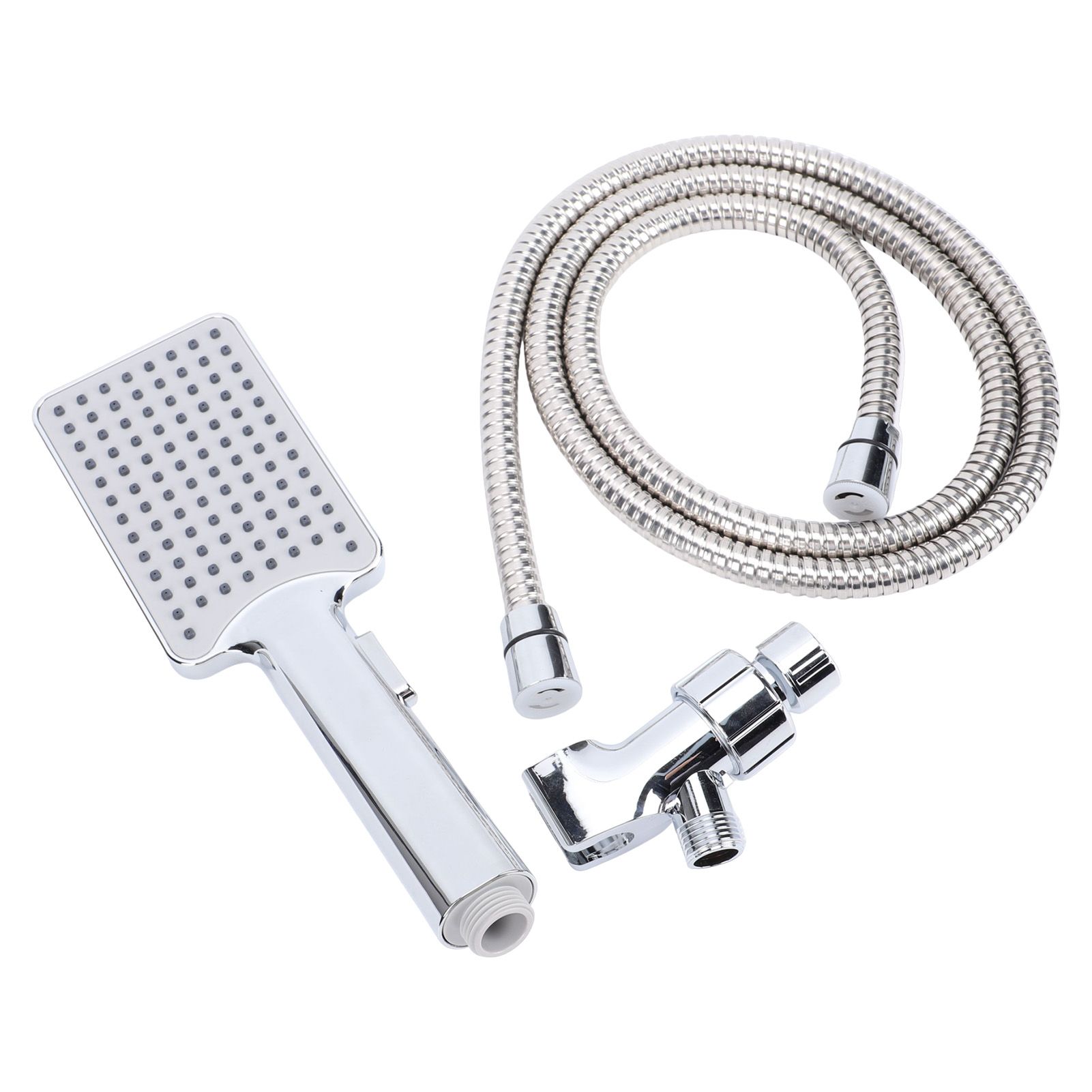 High Pressure Handheld Shower Head 2 Spray Modes Portable Shower Nozzle Set view 11
