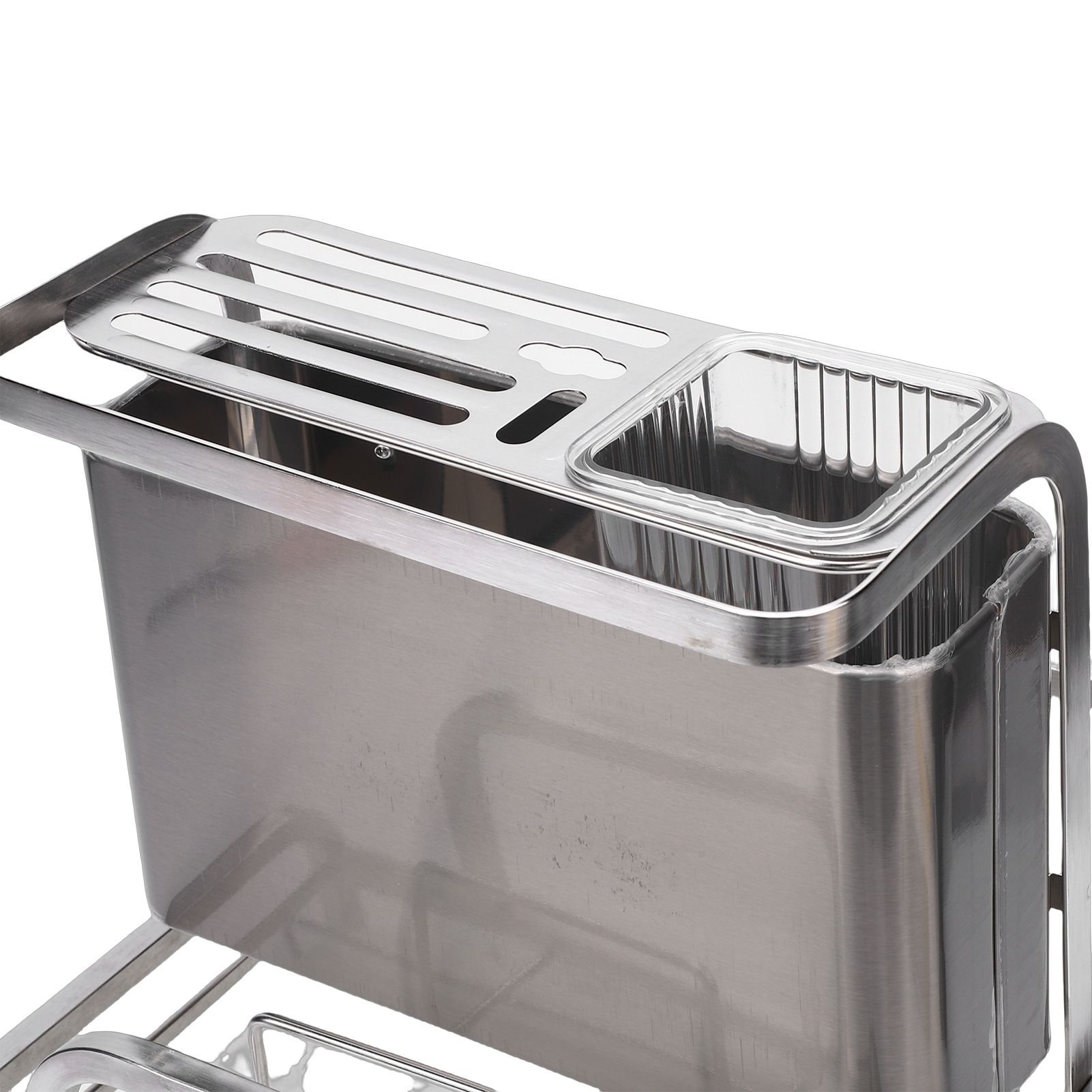 Stainless Steel Kitchen Organizer Rack Multifunctional Cutting Board view 7