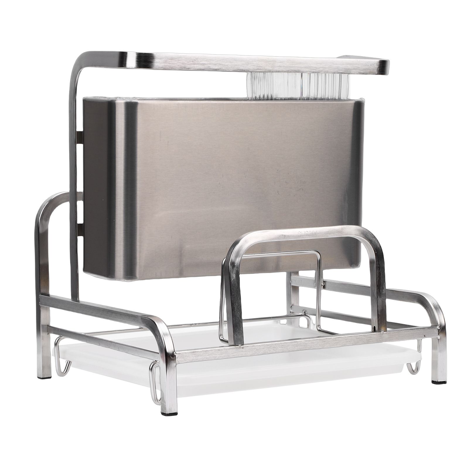 Stainless Steel Kitchen Organizer Rack Multifunctional Cutting Board view 10