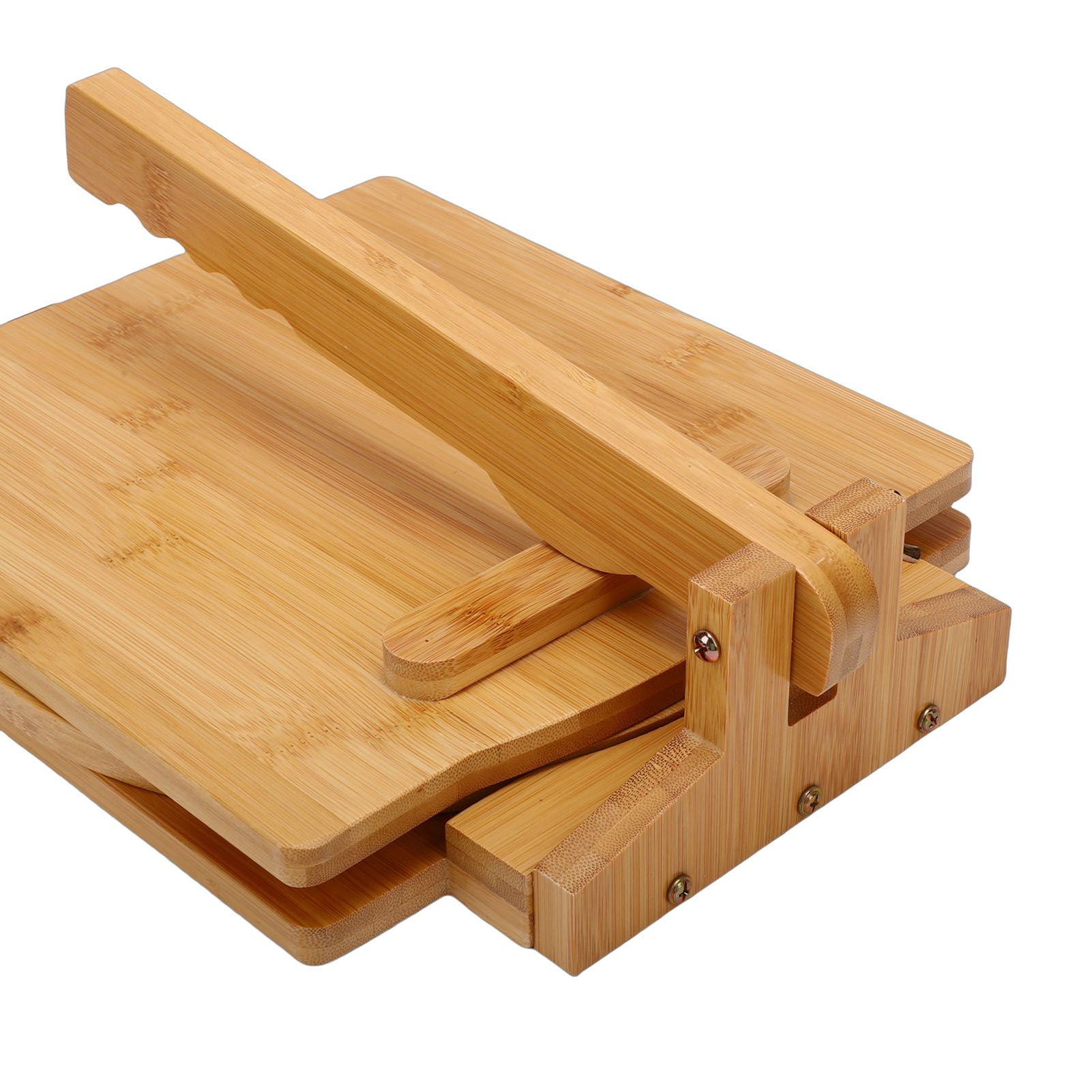 Wooden Tortilla Press Rotatable Kitchen Wood Dough Presser Heavy Duty Corn view 2