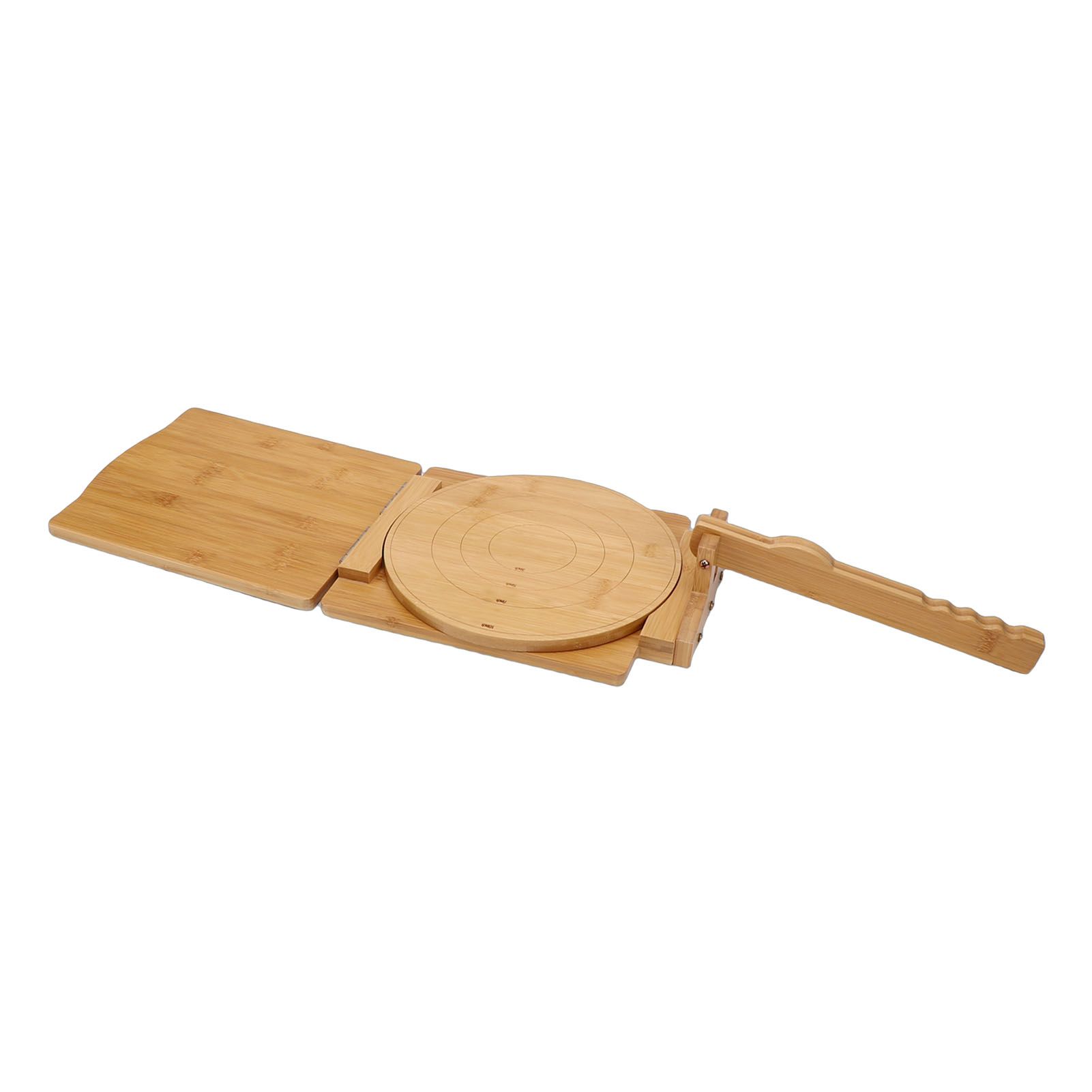 Wooden Tortilla Press Rotatable Kitchen Wood Dough Presser Heavy Duty Corn view 4