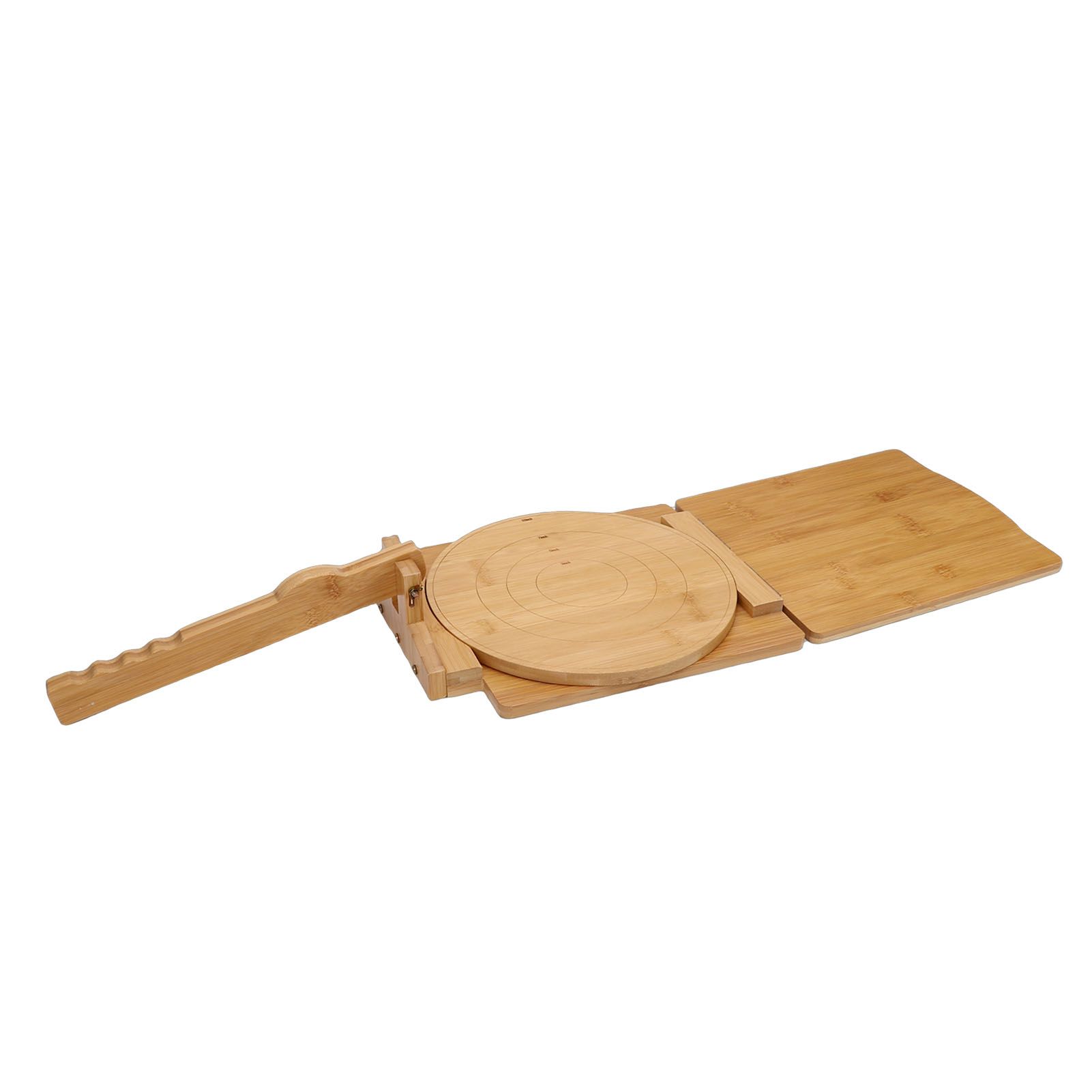 Wooden Tortilla Press Rotatable Kitchen Wood Dough Presser Heavy Duty Corn view 6