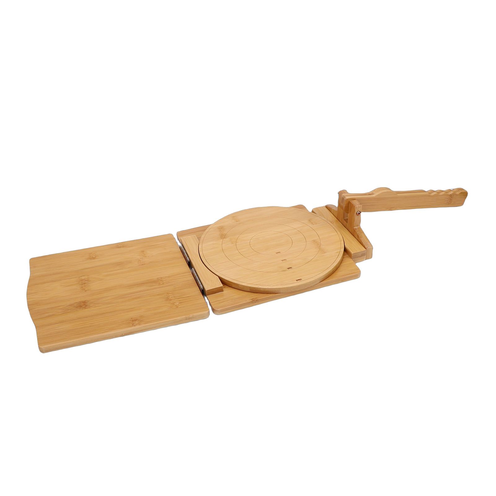 Wooden Tortilla Press Rotatable Kitchen Wood Dough Presser Heavy Duty Corn view 11