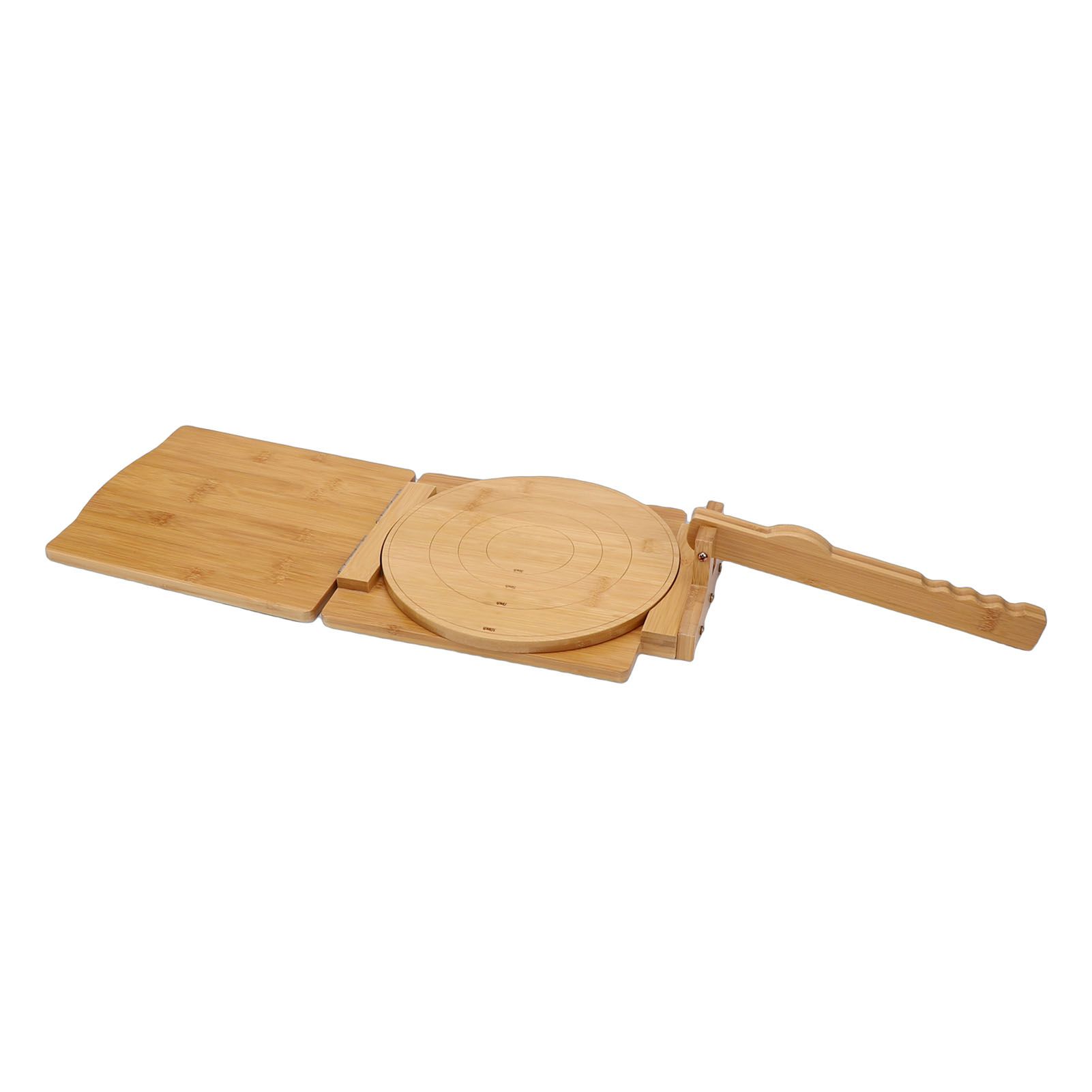 Wooden Tortilla Press Rotatable Kitchen Wood Dough Presser Heavy Duty Corn view 12