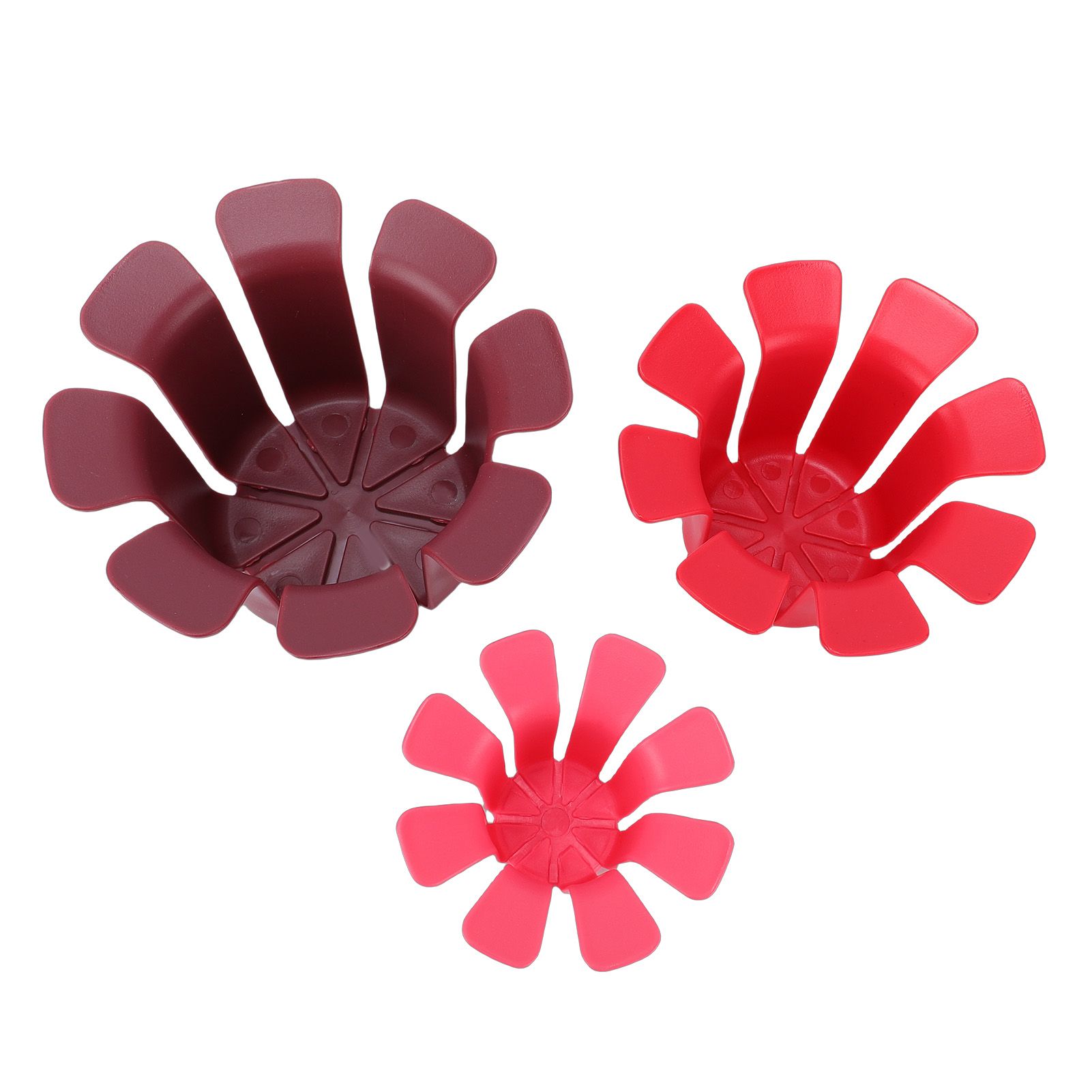 6pcs Fruit Slicing Aid 3 Sizes Multifunctional Fruit Uniform Slicing Helper view 9