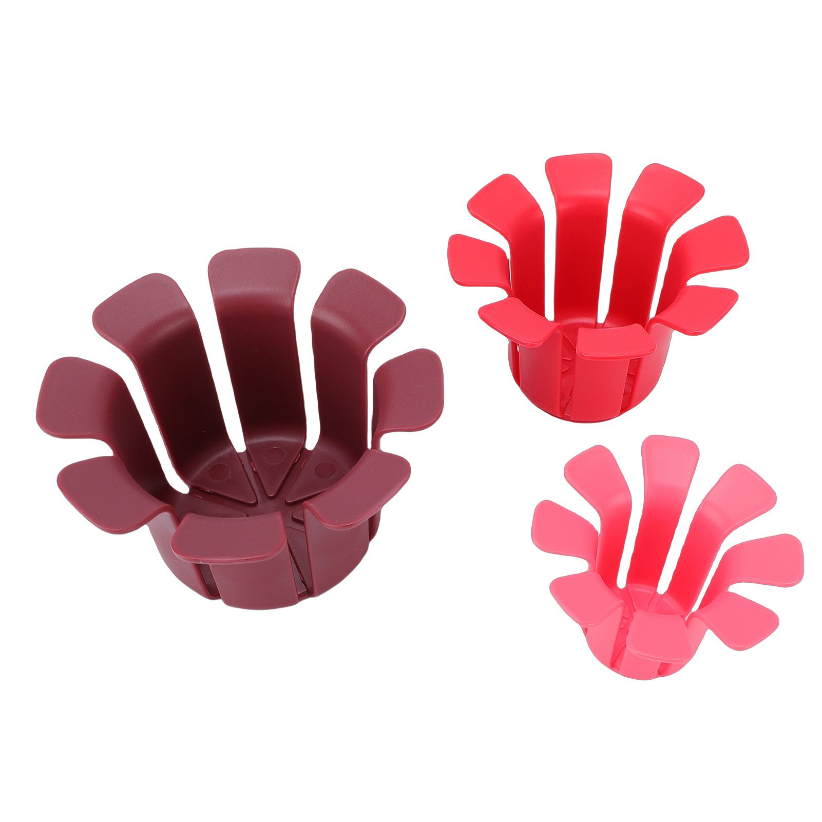 6pcs Fruit Slicing Aid 3 Sizes Multifunctional Fruit Uniform Slicing Helper view 12