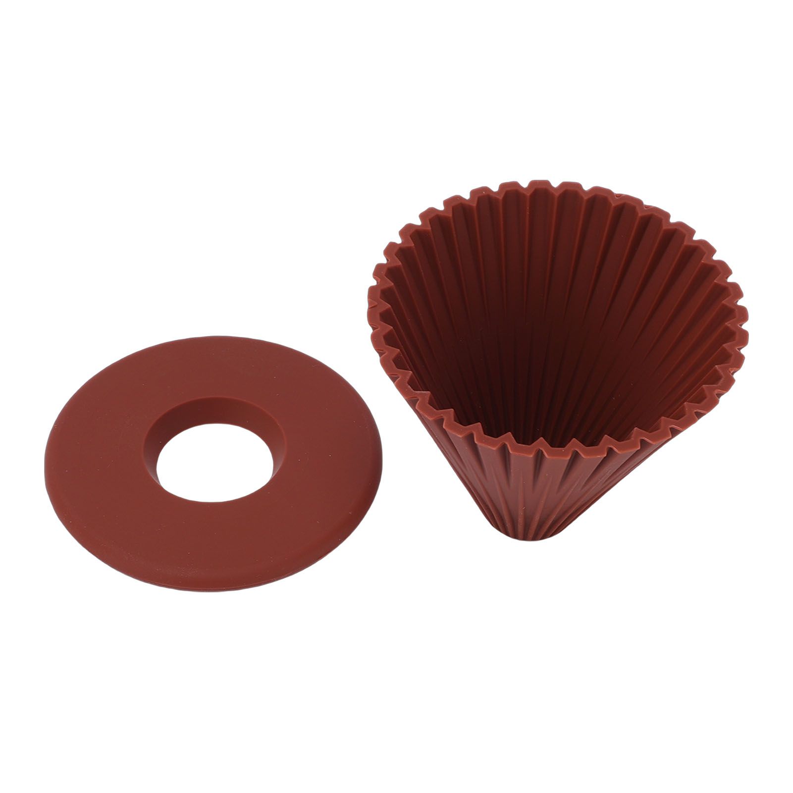 Pour Over Coffee Dripper Cone Silicone Coffee Filter Holder Manual Coffee