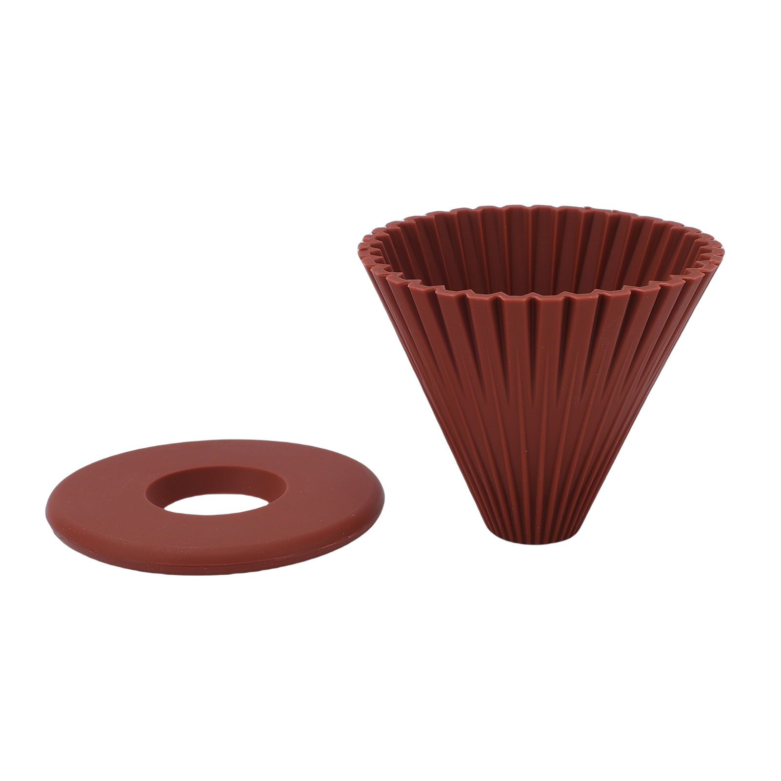 Pour Over Coffee Dripper Cone Silicone Coffee Filter Holder Manual Coffee view 3