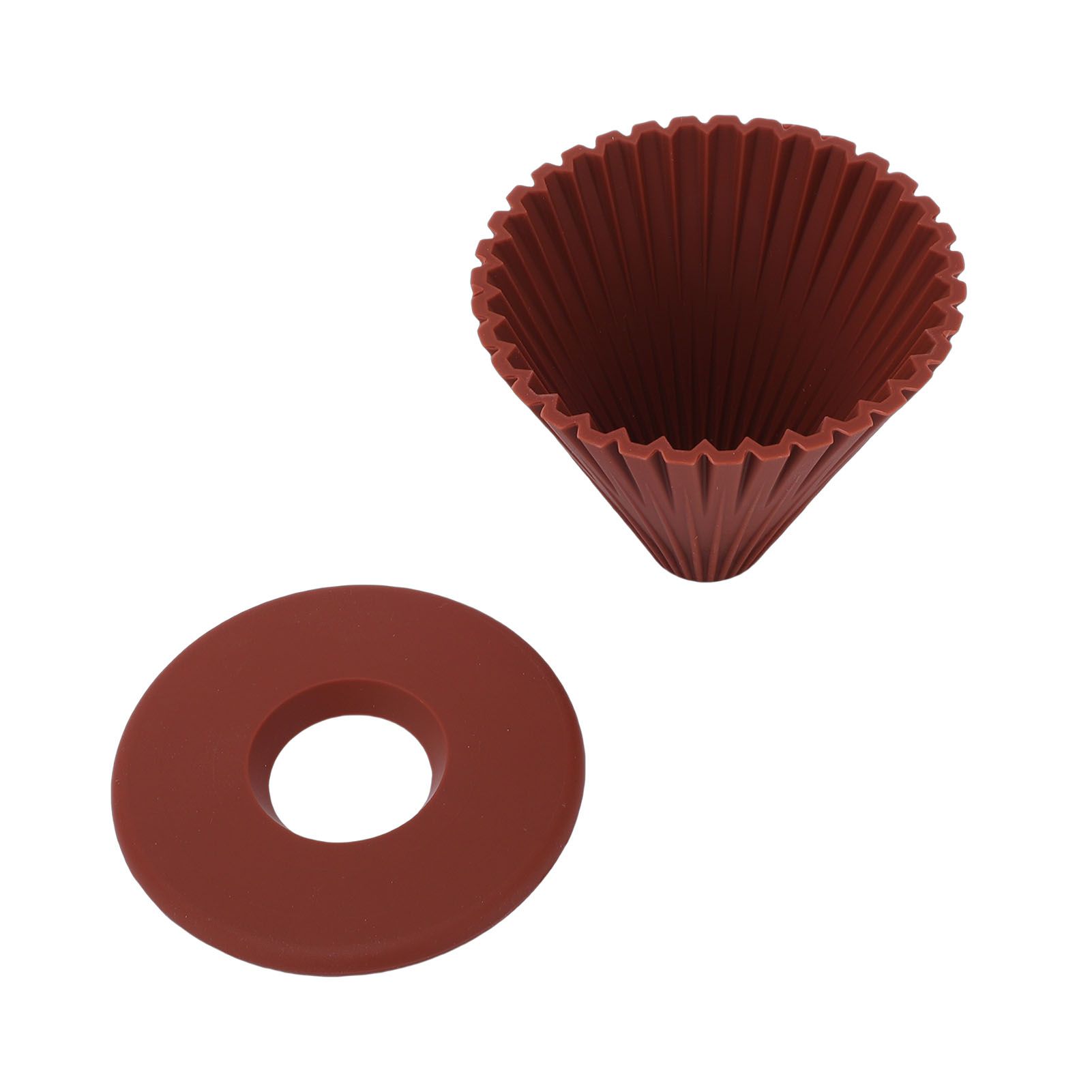 Pour Over Coffee Dripper Cone Silicone Coffee Filter Holder Manual Coffee view 4