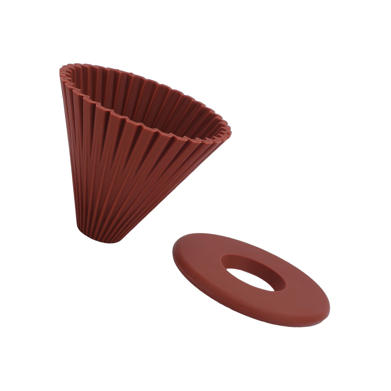 Pour Over Coffee Dripper Cone Silicone Coffee Filter Holder Manual Coffee view 8