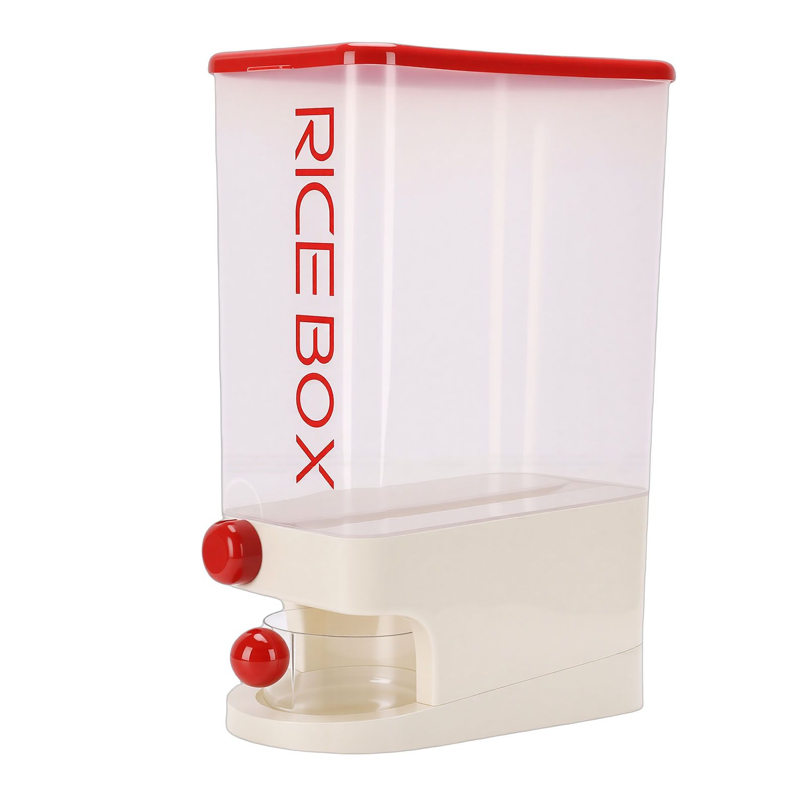 Rice Dispenser Large Capacity Multifunctional Airtight Space Saving Rice — image 1