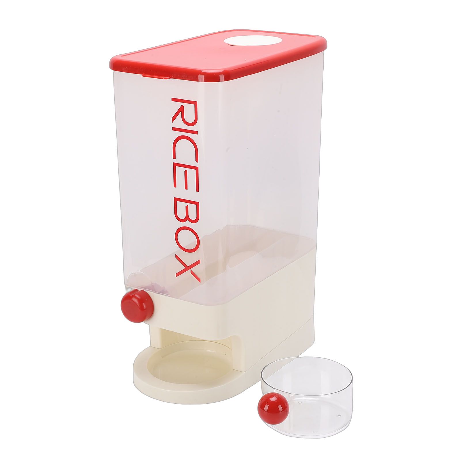 Rice Dispenser Large Capacity Multifunctional Airtight Space Saving Rice view 10