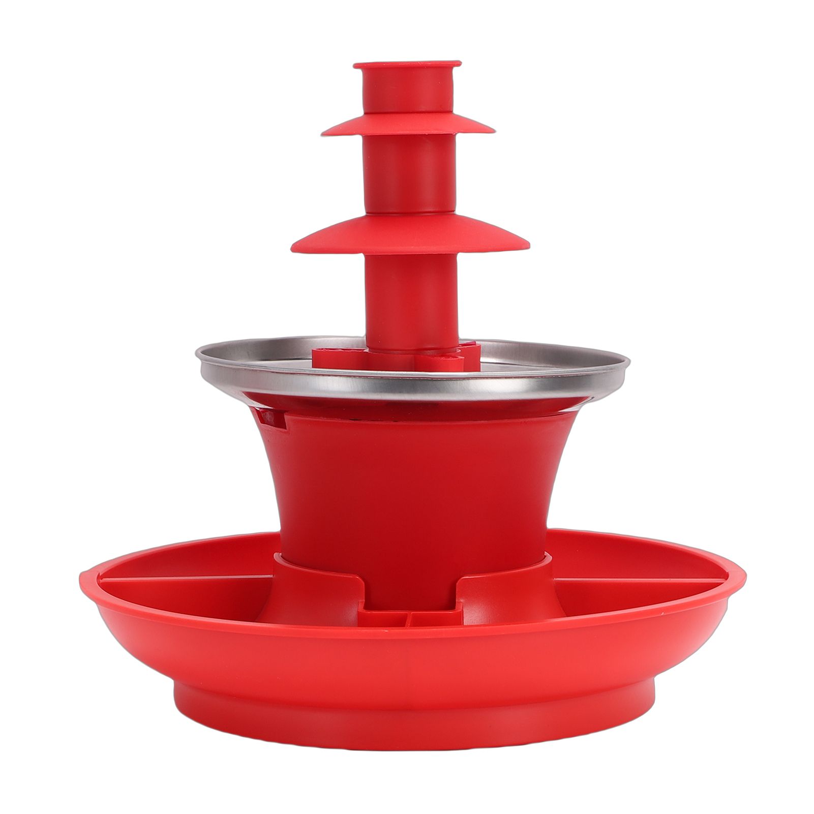 3 Tier Electric Chocolate Fountain Machine Automatic Melting Chocolate Fondue view 10