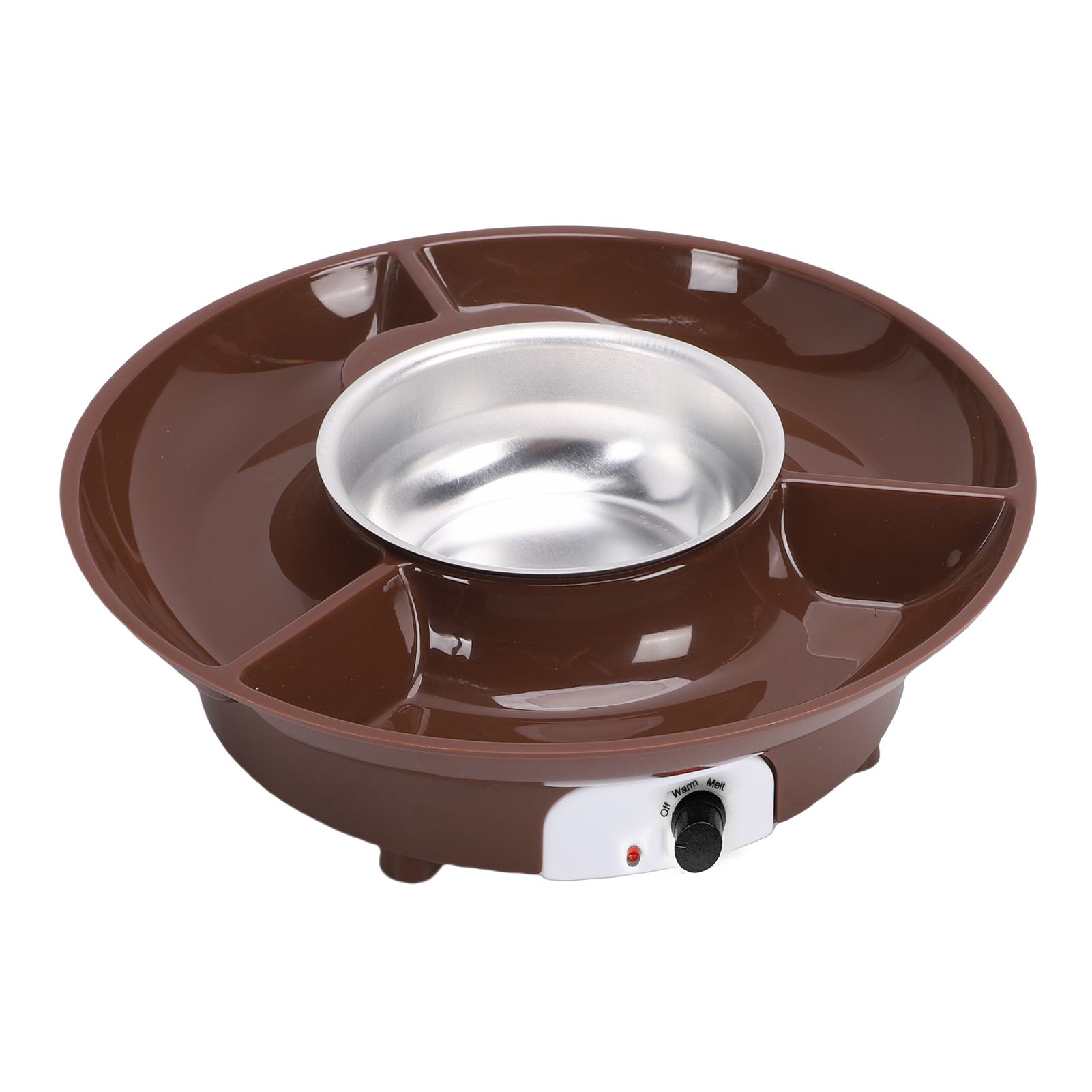 Electric Chocolate Melting Pot Fondue Fountain Machine Stainless Steel Food view 4