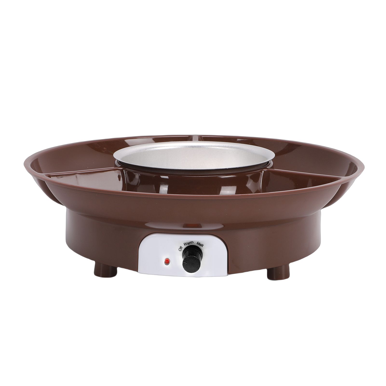 Electric Chocolate Melting Pot Fondue Fountain Machine Stainless Steel Food view 12