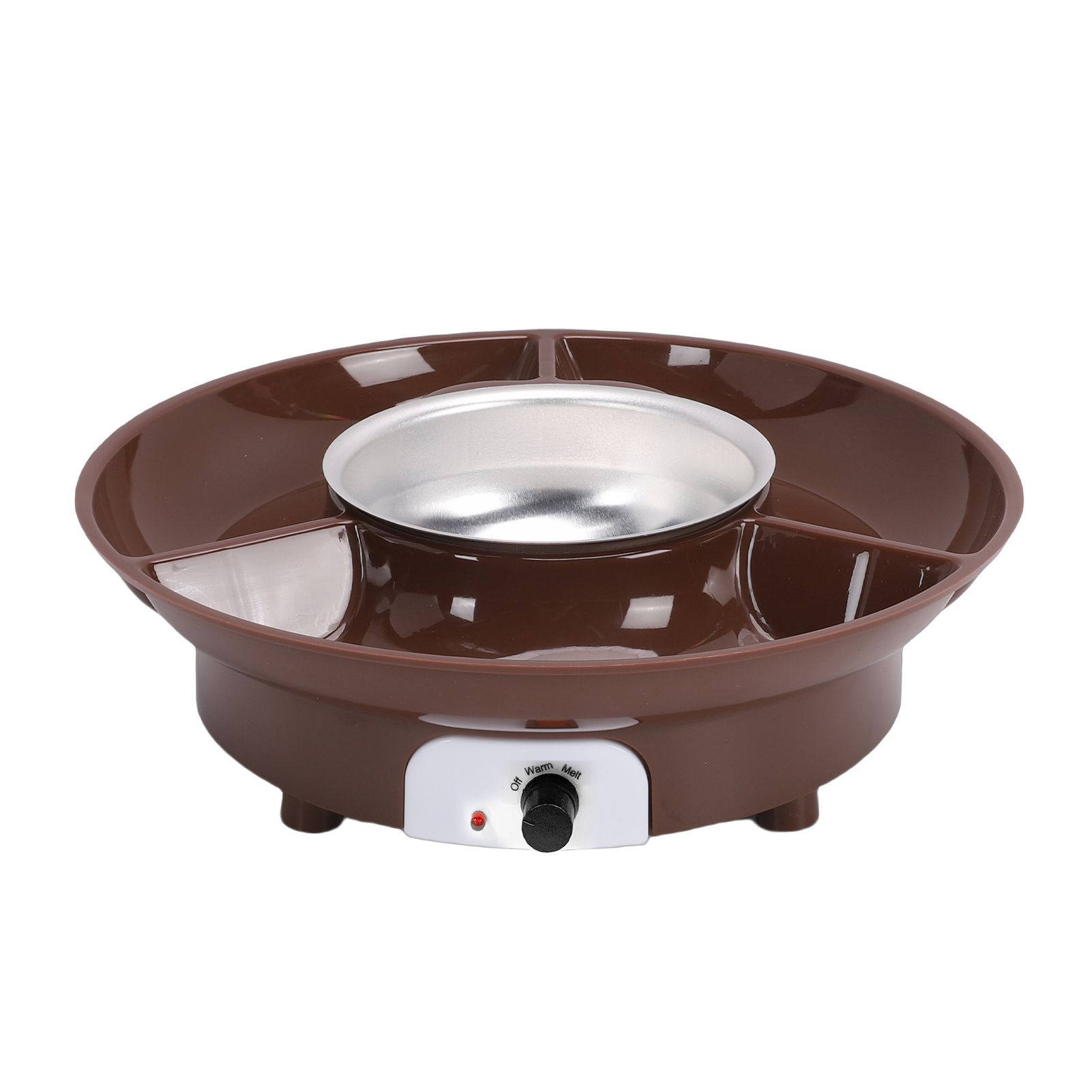 Electric Chocolate Melting Pot Fondue Fountain Machine Stainless Steel Food view 11