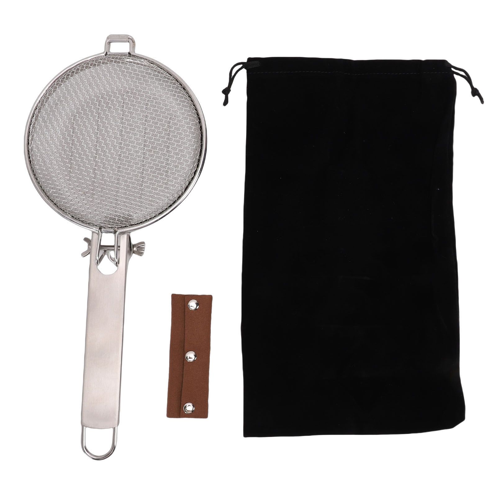 Coffee Bean Roaster Tool Net Folding Portable Stainless Steel Handy Coffee view 3
