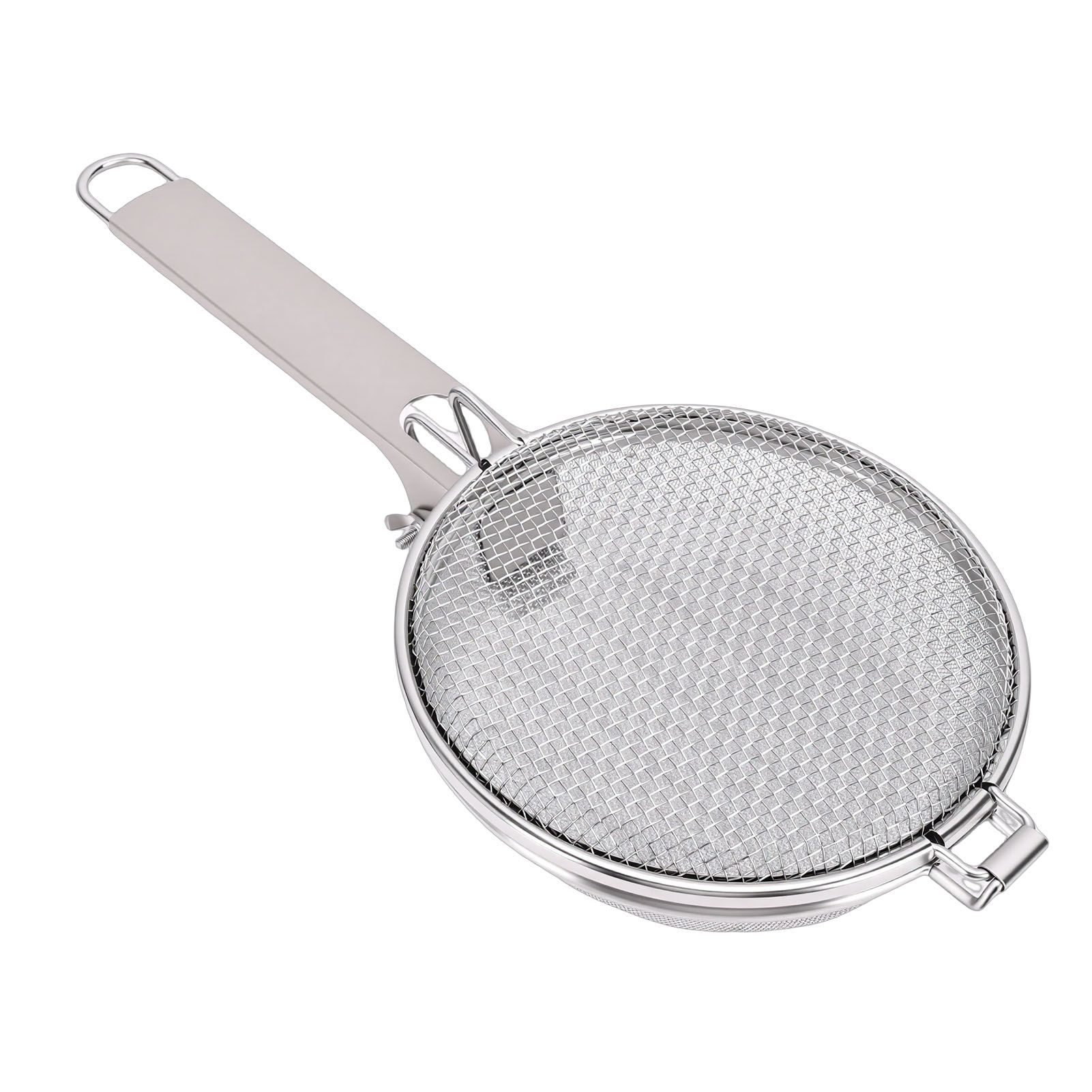 Coffee Bean Roaster Tool Net Folding Portable Stainless Steel Handy Coffee view 4