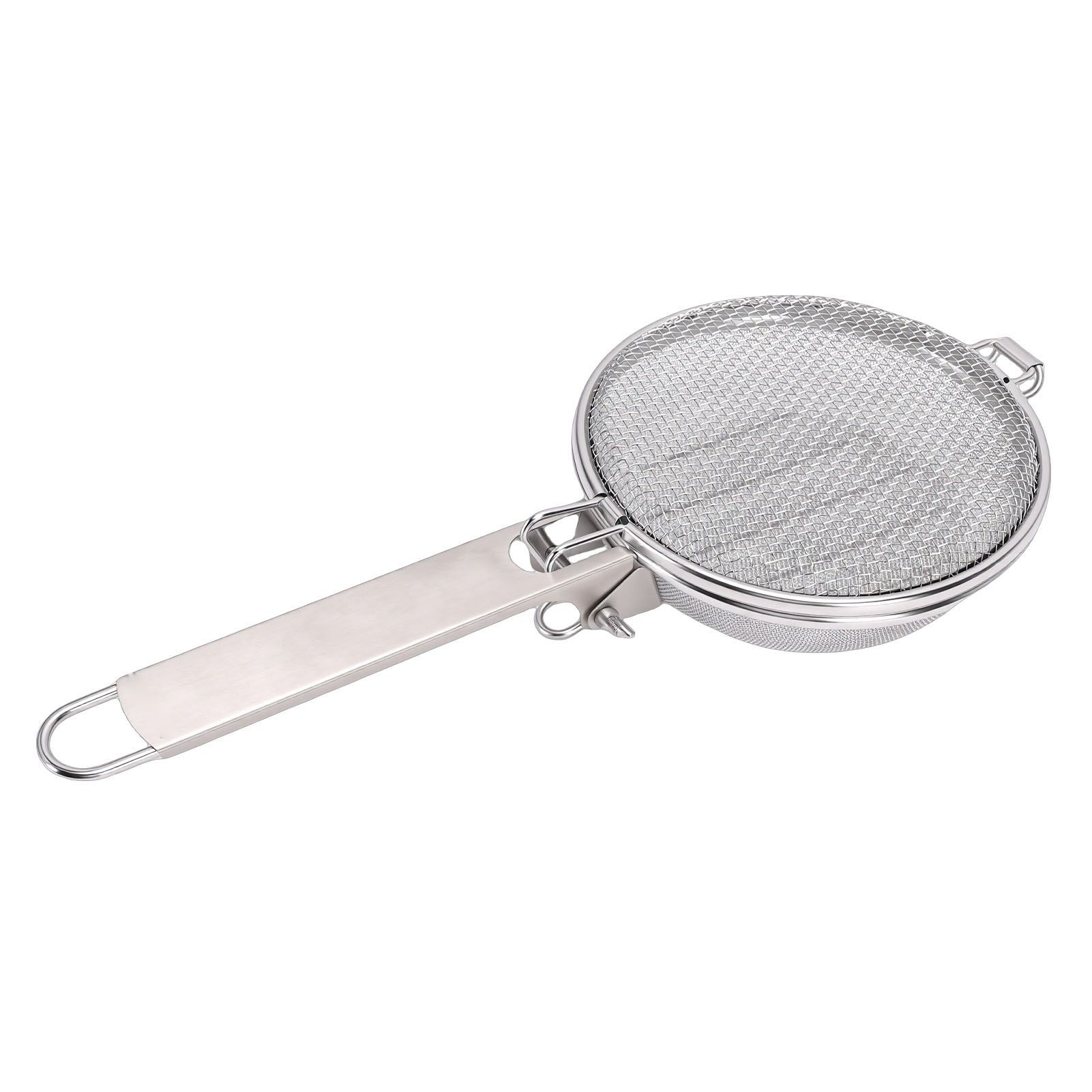 Coffee Bean Roaster Tool Net Folding Portable Stainless Steel Handy Coffee view 8