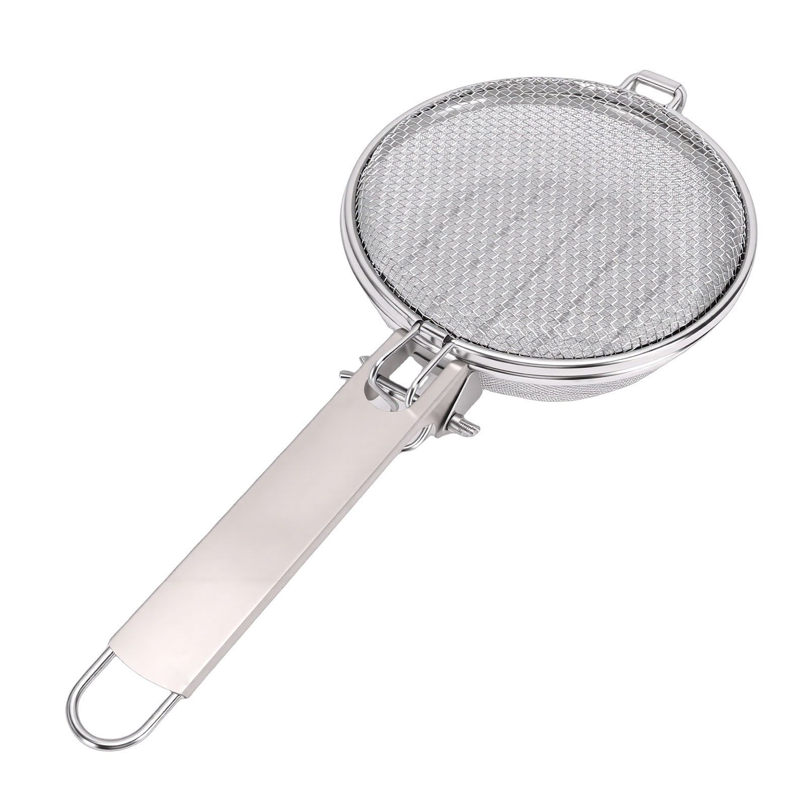 Coffee Bean Roaster Tool Net Folding Portable Stainless Steel Handy Coffee view 9
