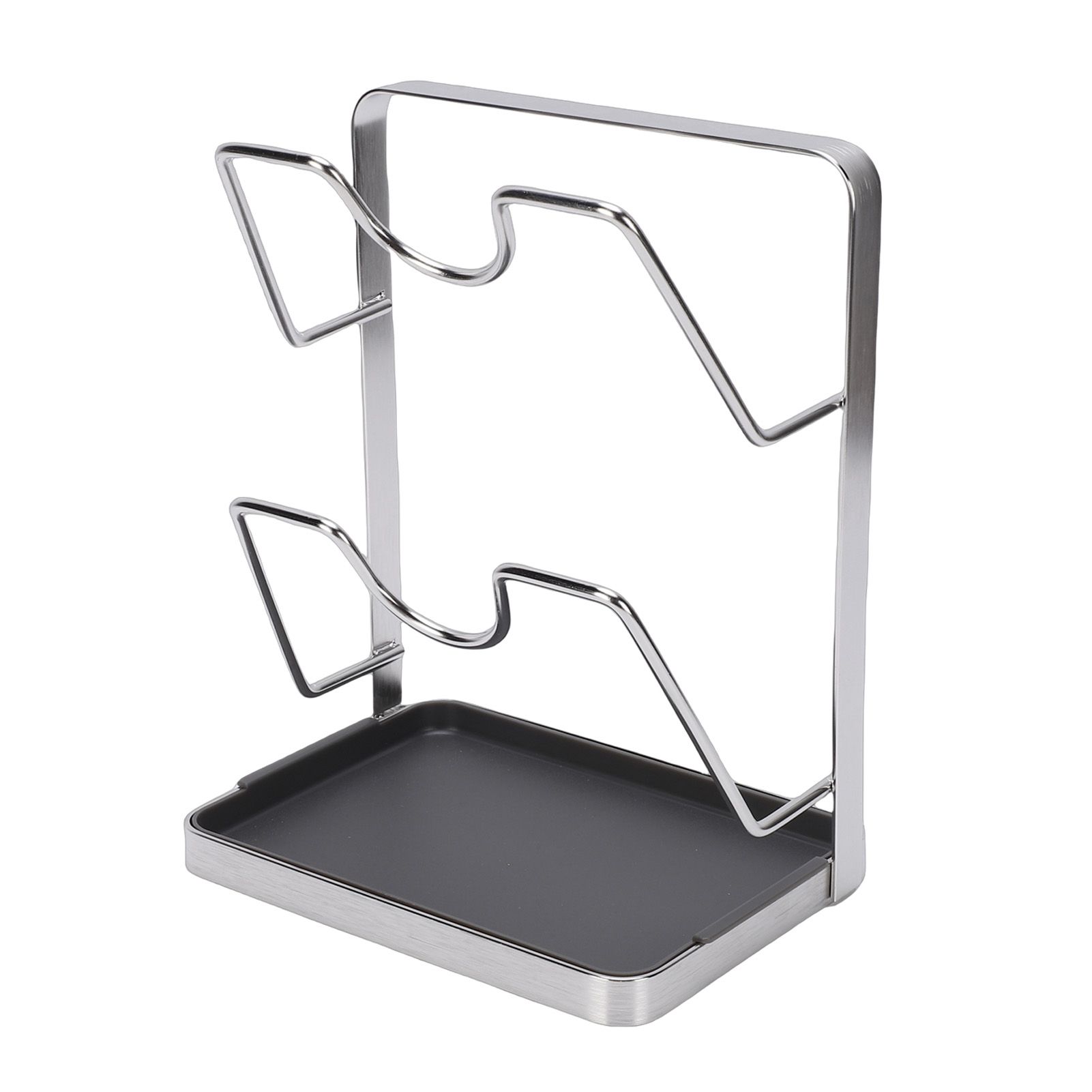 Countertop Pot Lid Holder Stainless Steel Cutting Board Organizer Pot Pan Lids view 7