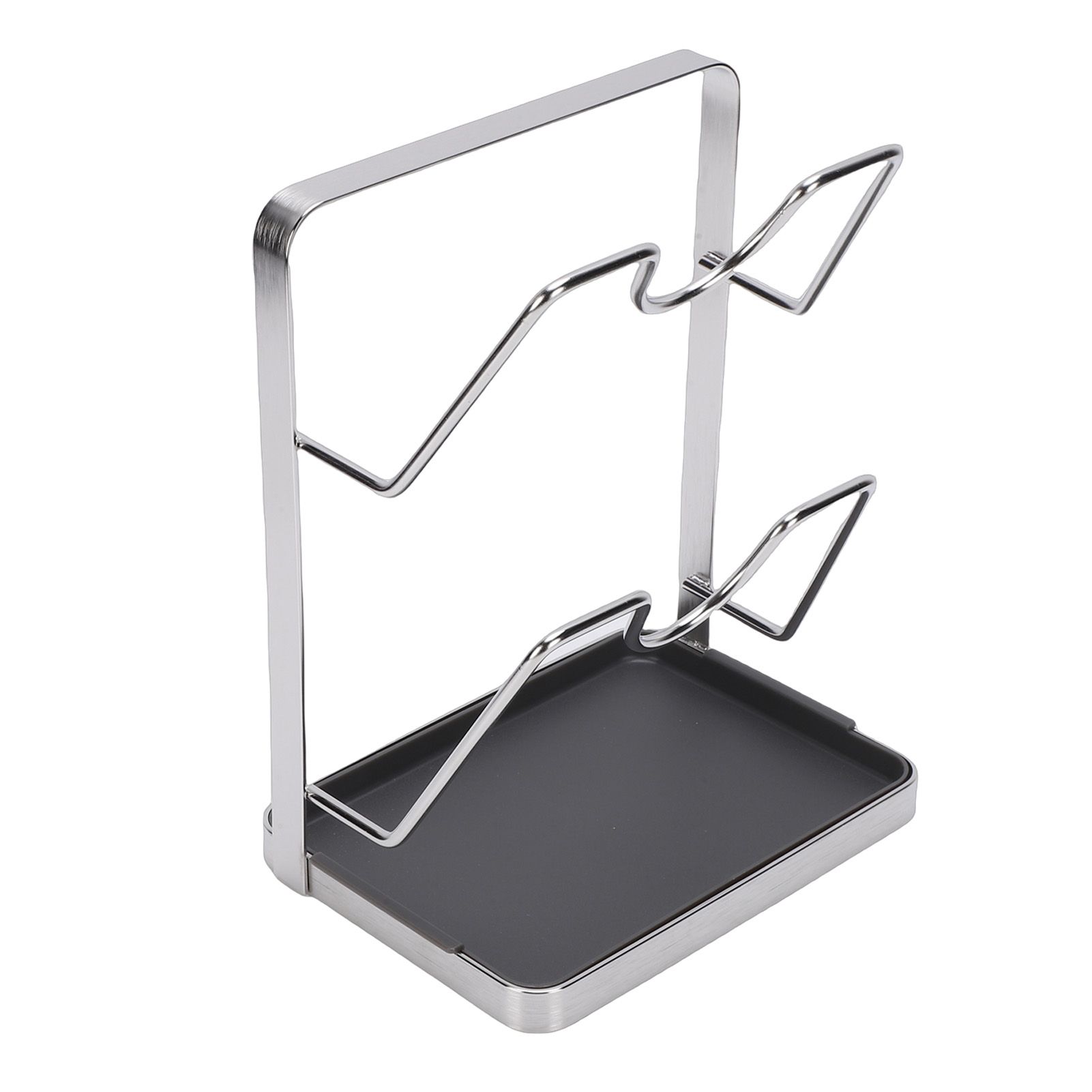 Countertop Pot Lid Holder Stainless Steel Cutting Board Organizer Pot Pan Lids view 9