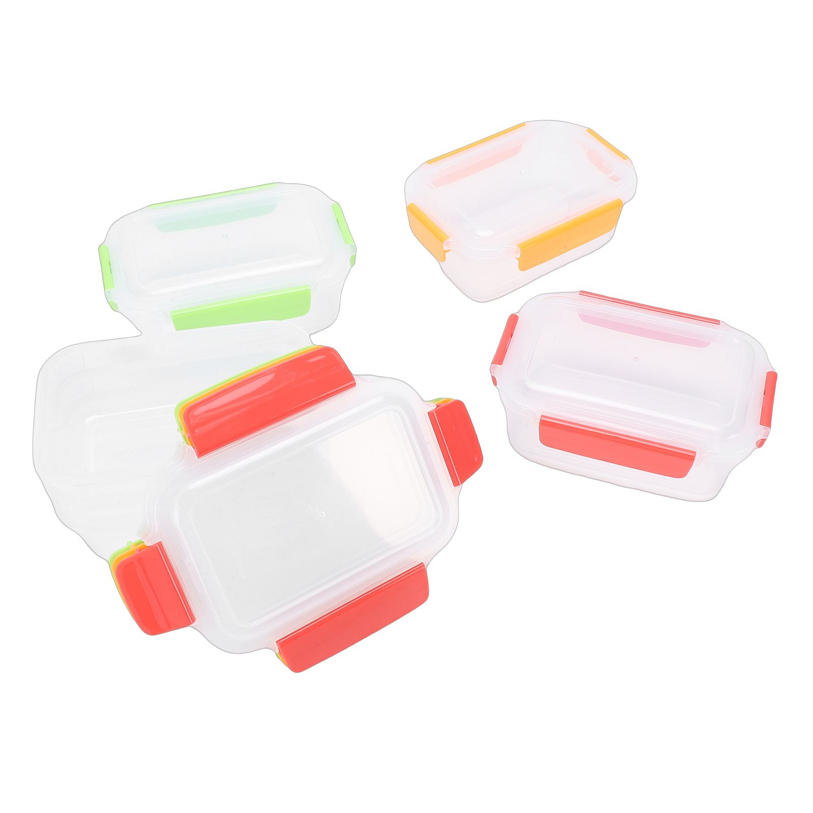 6 Pcs Food Storage Container Set 750ML Stackable Reusable PP Food Storage Box view 7