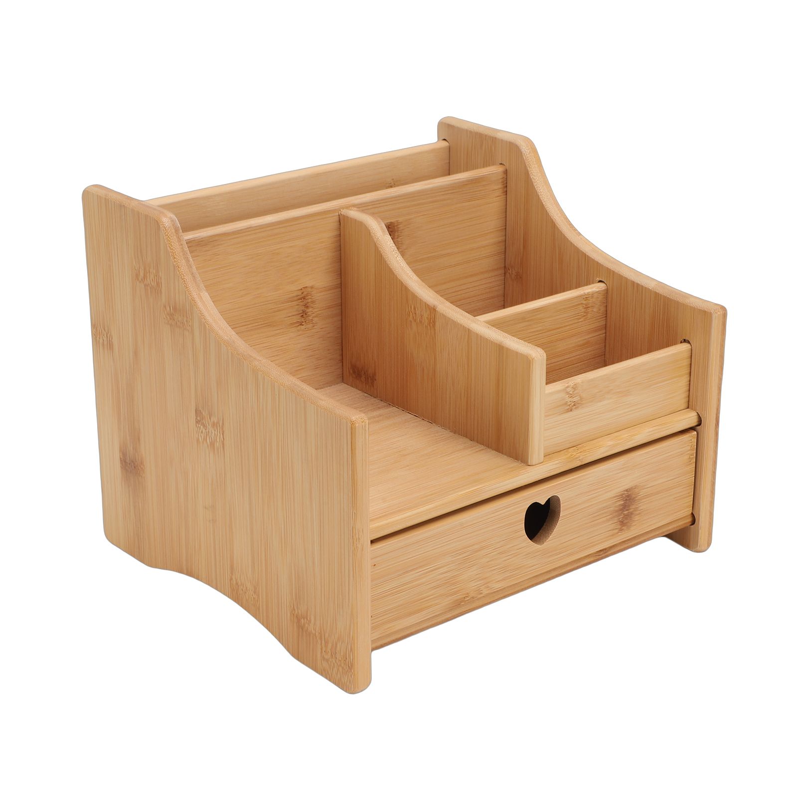 Desk Organizer Multifunctional Tabletop Storage Box with Drawer for Office view 3