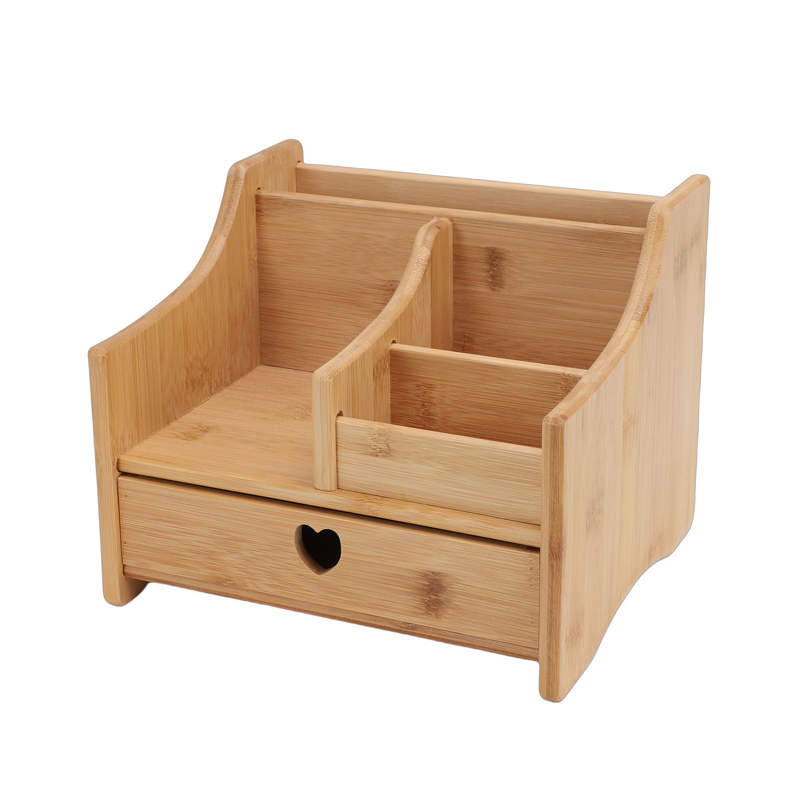 Desk Organizer Multifunctional Tabletop Storage Box with Drawer for Office view 4