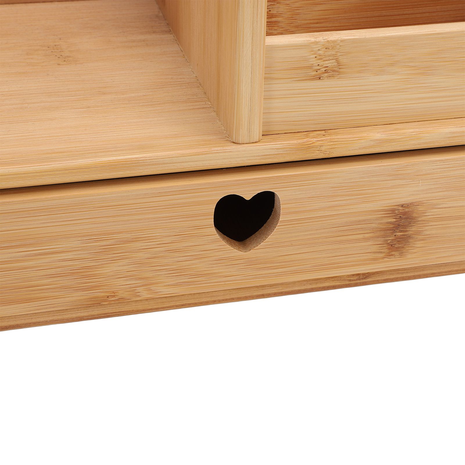Desk Organizer Multifunctional Tabletop Storage Box with Drawer for Office view 5