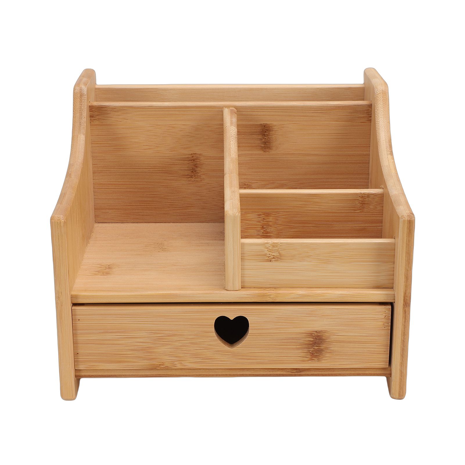 Desk Organizer Multifunctional Tabletop Storage Box with Drawer for Office view 8