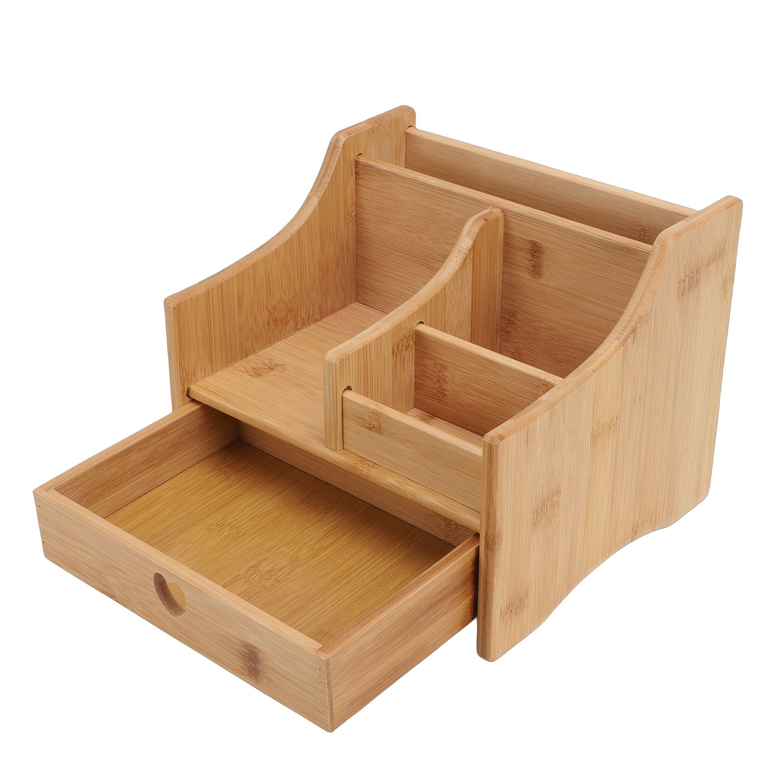 Desk Organizer Multifunctional Tabletop Storage Box with Drawer for Office view 10