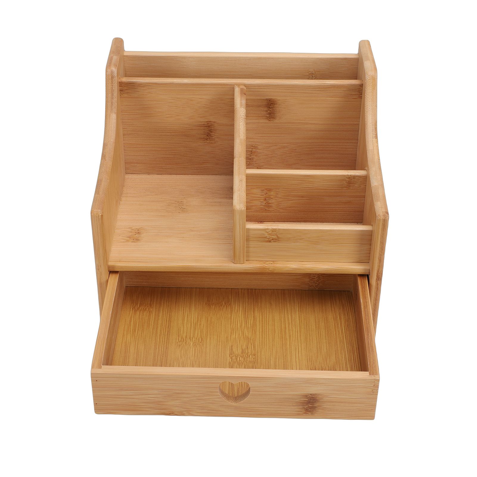 Desk Organizer Multifunctional Tabletop Storage Box with Drawer for Office view 11