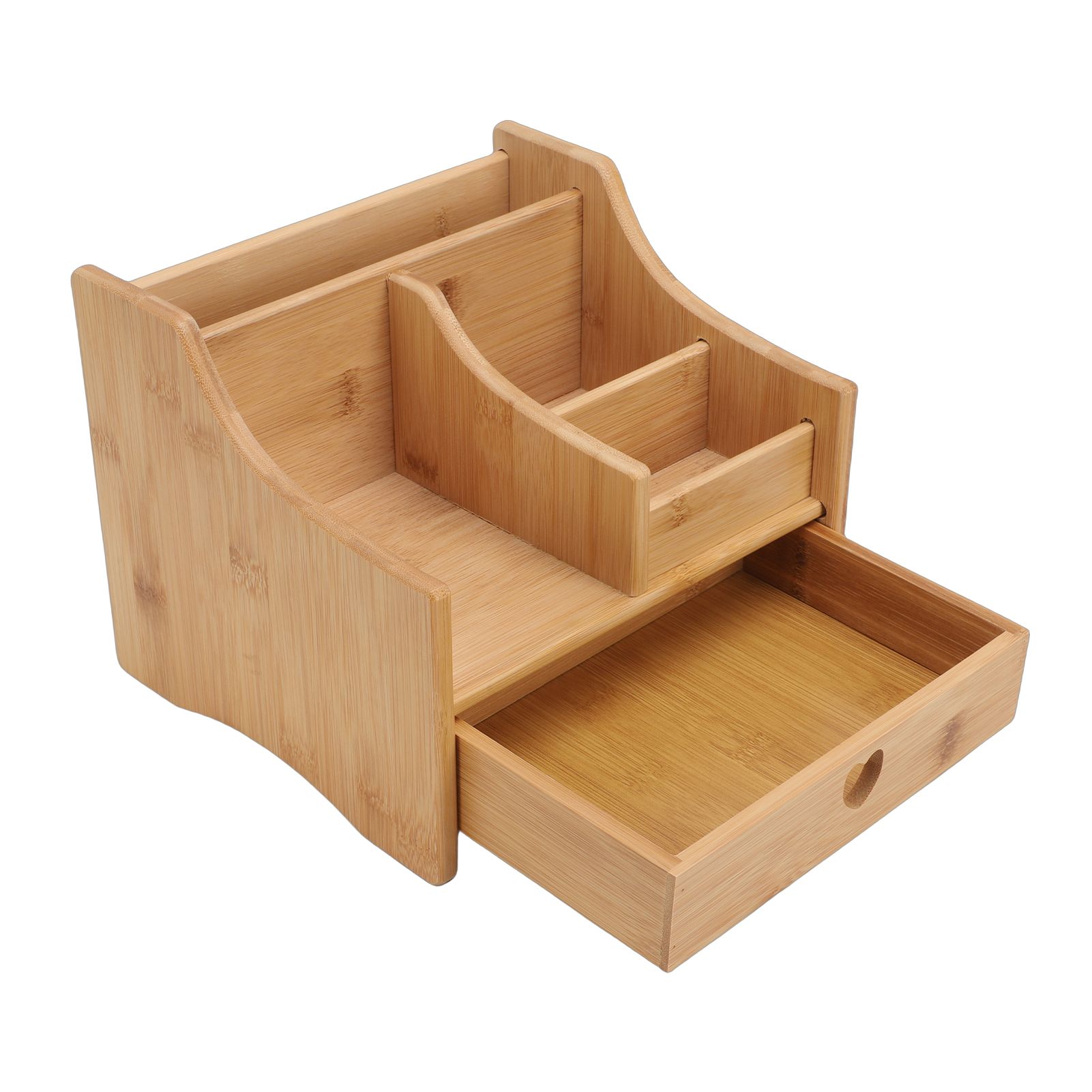 Desk Organizer Multifunctional Tabletop Storage Box with Drawer for Office view 12