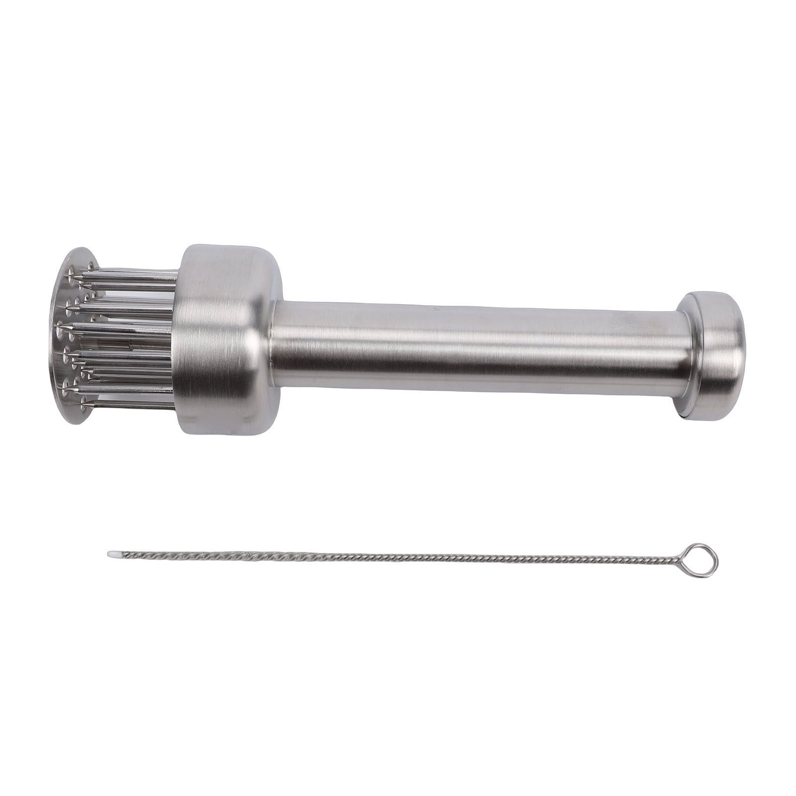 Meat Tenderizer Automatic Rebound 304 Stainless Steel Meat Tenderizer Tool view 3