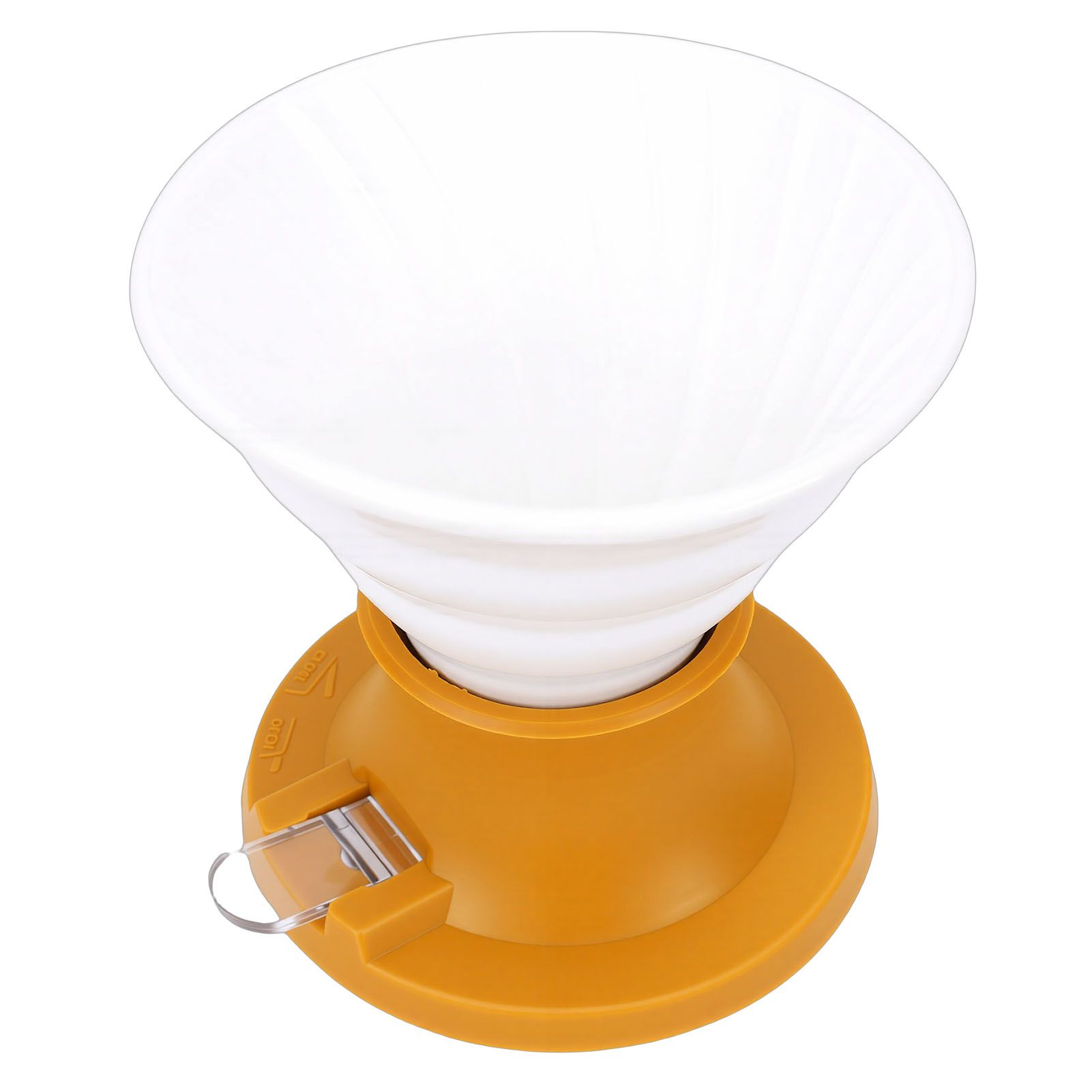 Pour Over Coffee Dripper Heat Proof Portable Ceramic Immersion Dripper for view 4