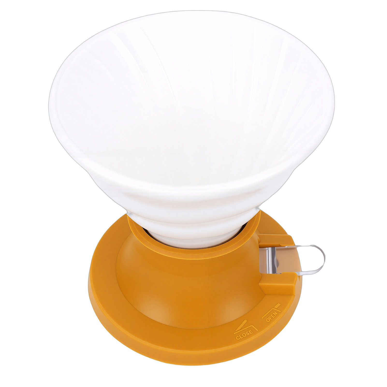 Pour Over Coffee Dripper Heat Proof Portable Ceramic Immersion Dripper for view 9
