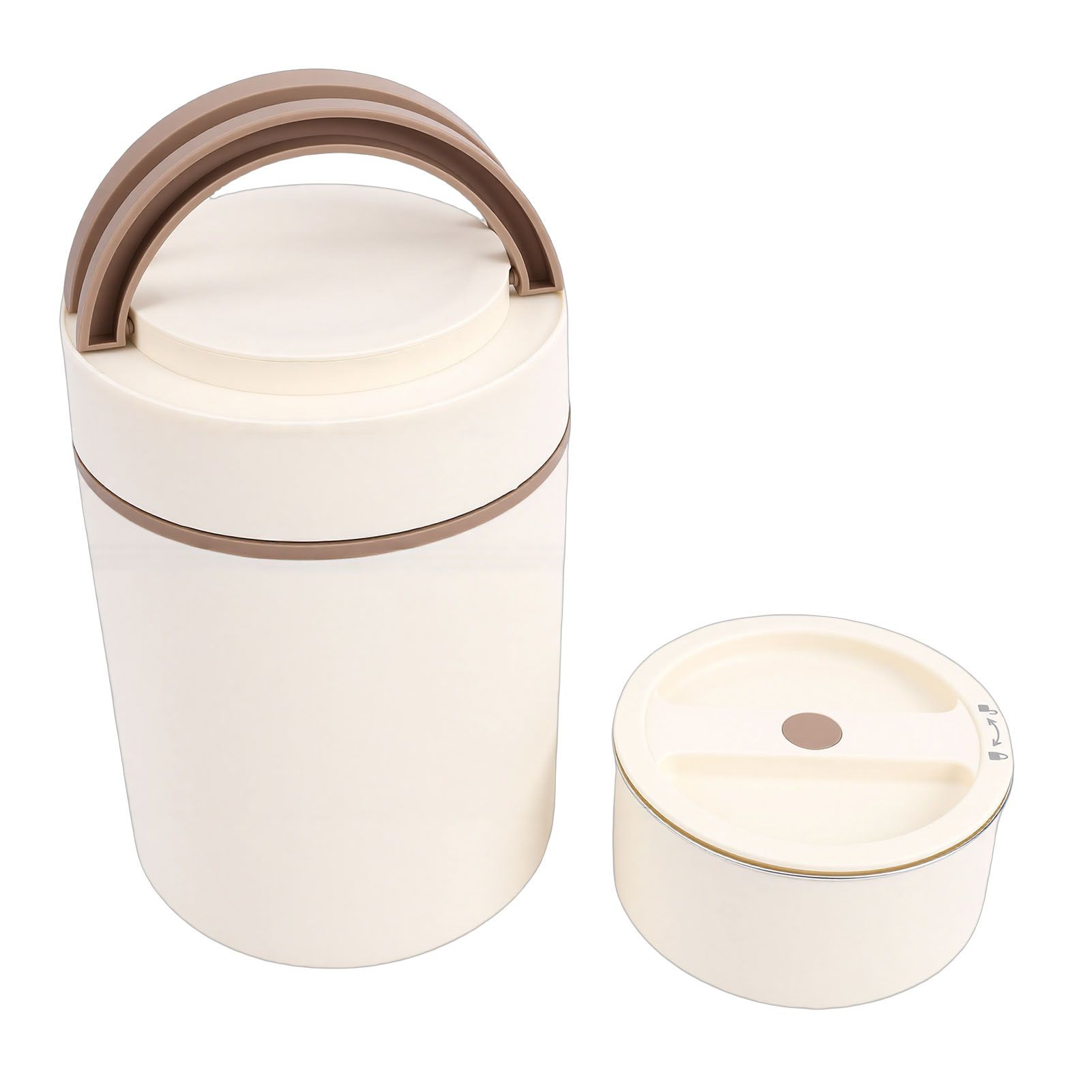 Portable Insulated Soup Cup Thermal Breakfast Mug with Lid Heatable 304 view 8