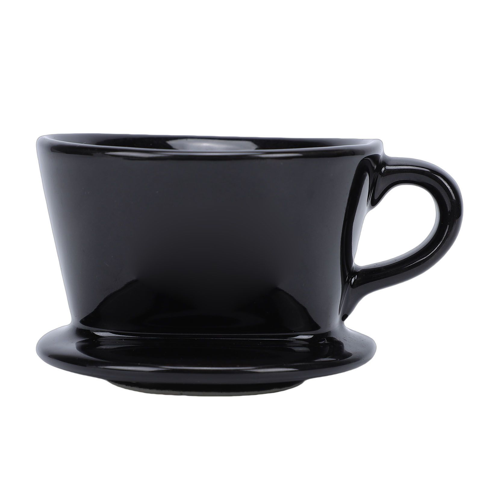 Ceramic Pour Over Coffee Dripper 3 Hole V Shape Manual Brew Maker Ceramic view 3