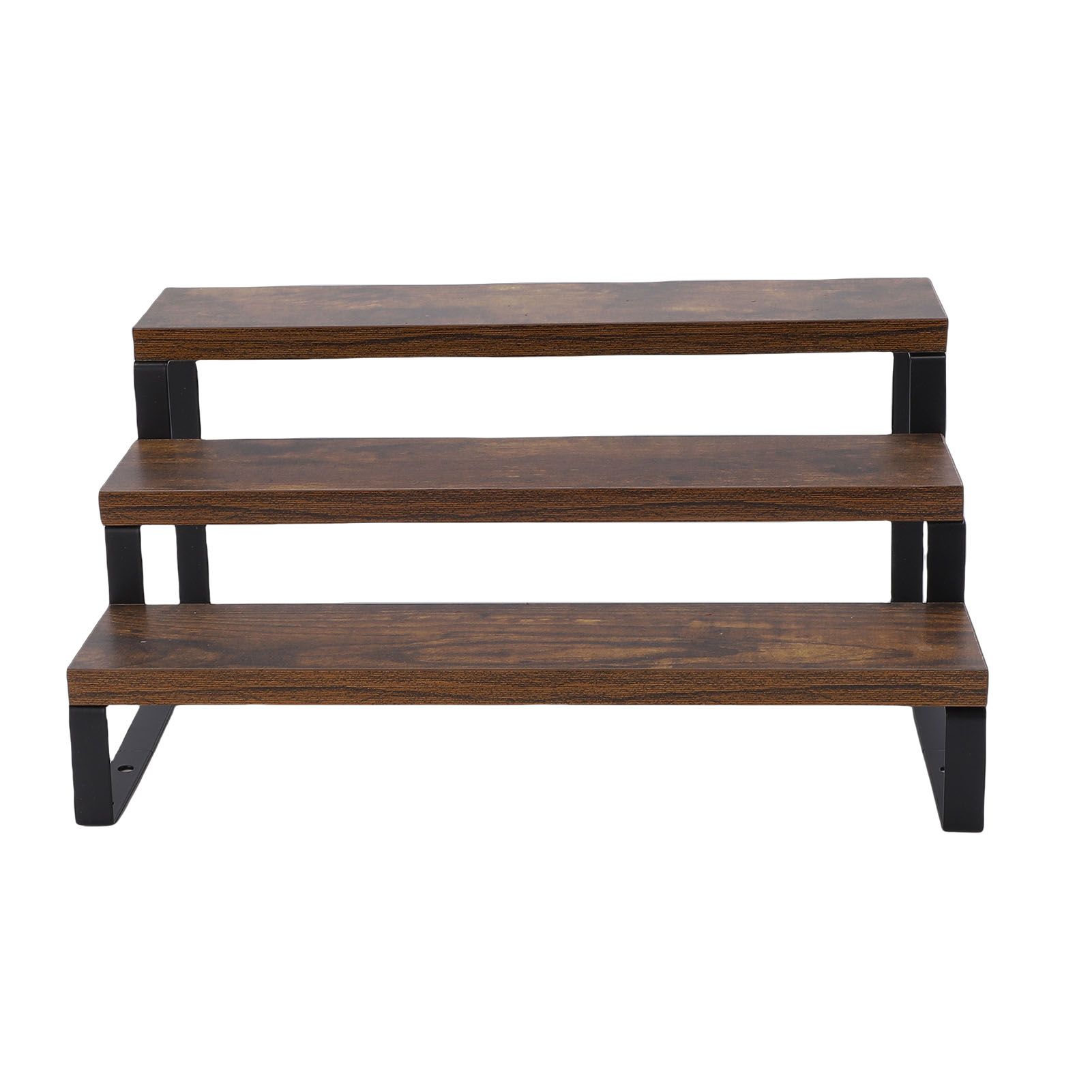 Perfume Organizer Multipurpose Wood Display Riser Stand for Kitchen Countertop view 4