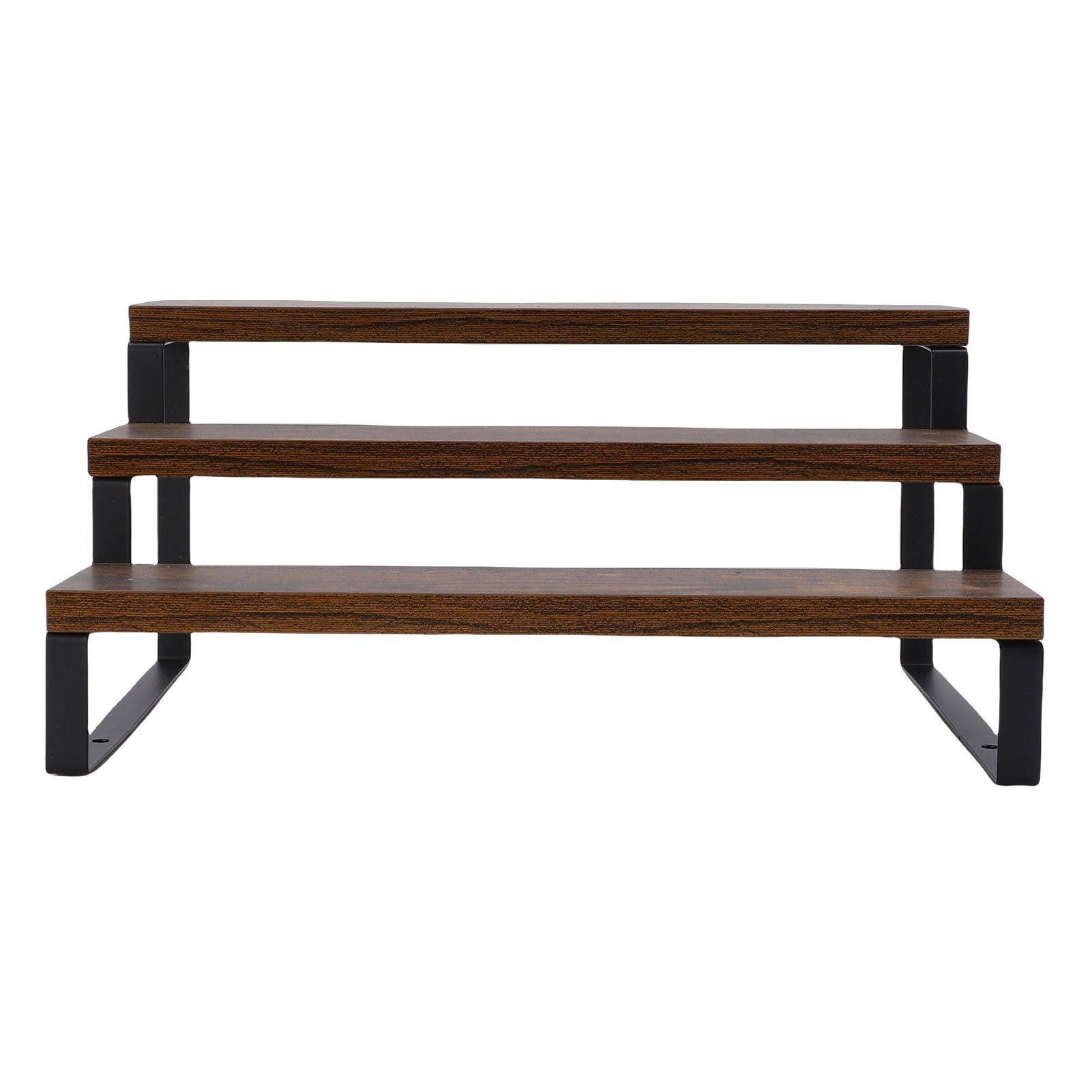Perfume Organizer Multipurpose Wood Display Riser Stand for Kitchen Countertop view 6