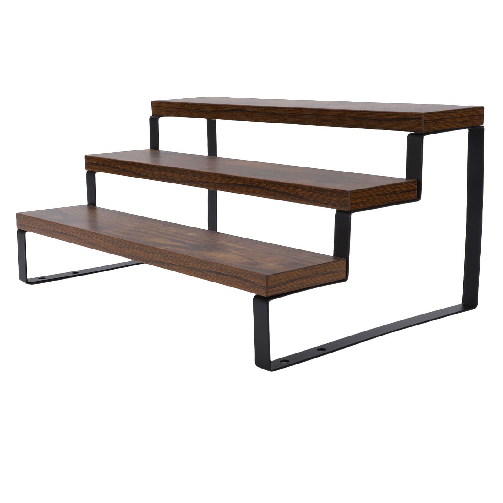 Perfume Organizer Multipurpose Wood Display Riser Stand for Kitchen Countertop view 11