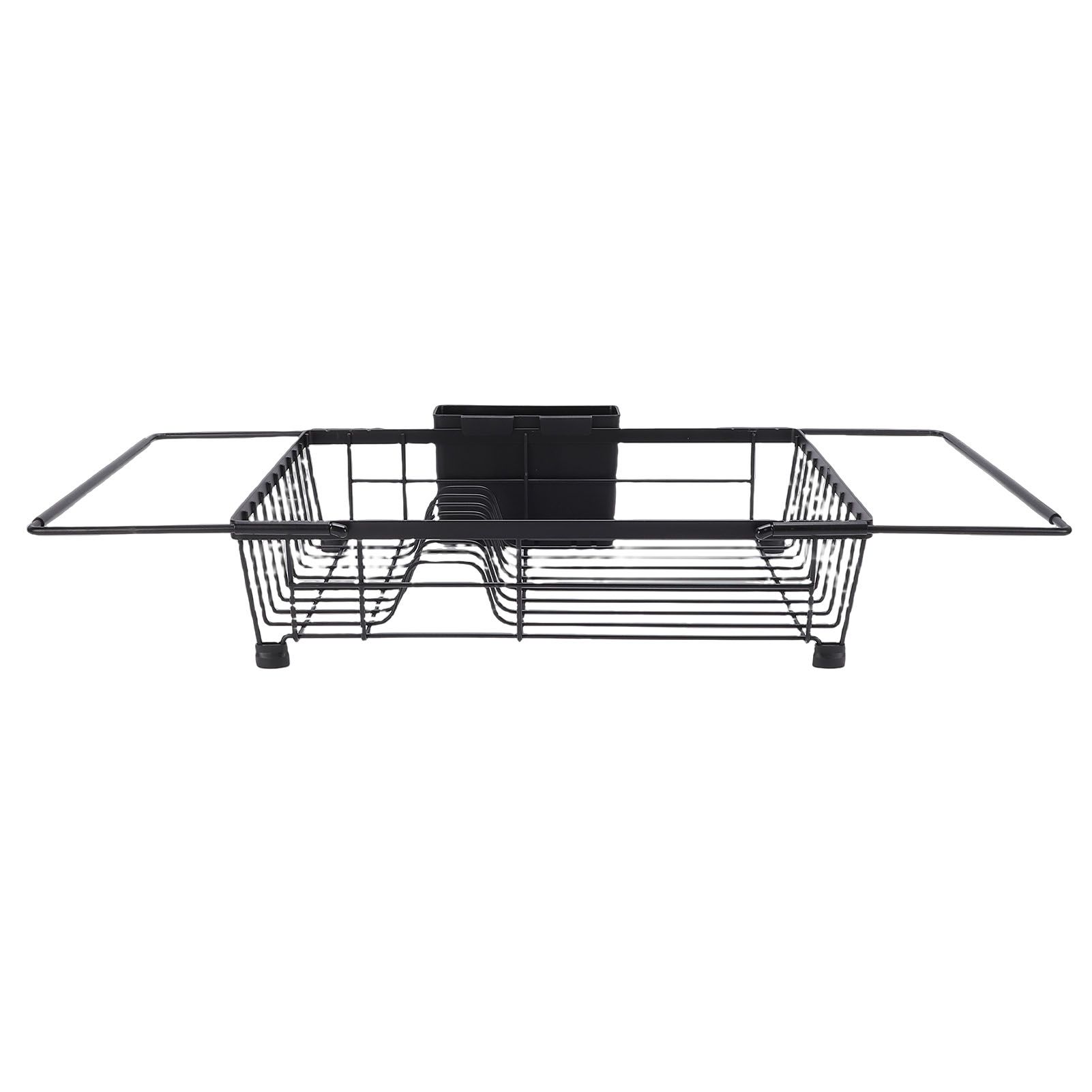 Expandable Dish Drying Rack in Sink Iron Kitchen Utensil Dish Holder Drainer view 8