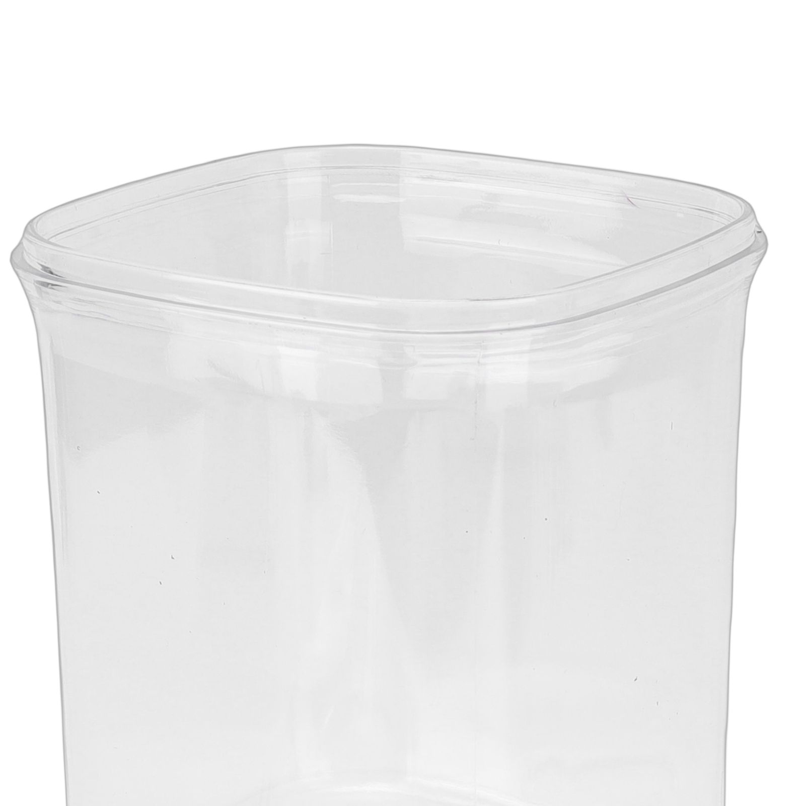 Pickle Jar Black Square Plastic 1000ml Airtight Juice Separator Pickle Jar view 2