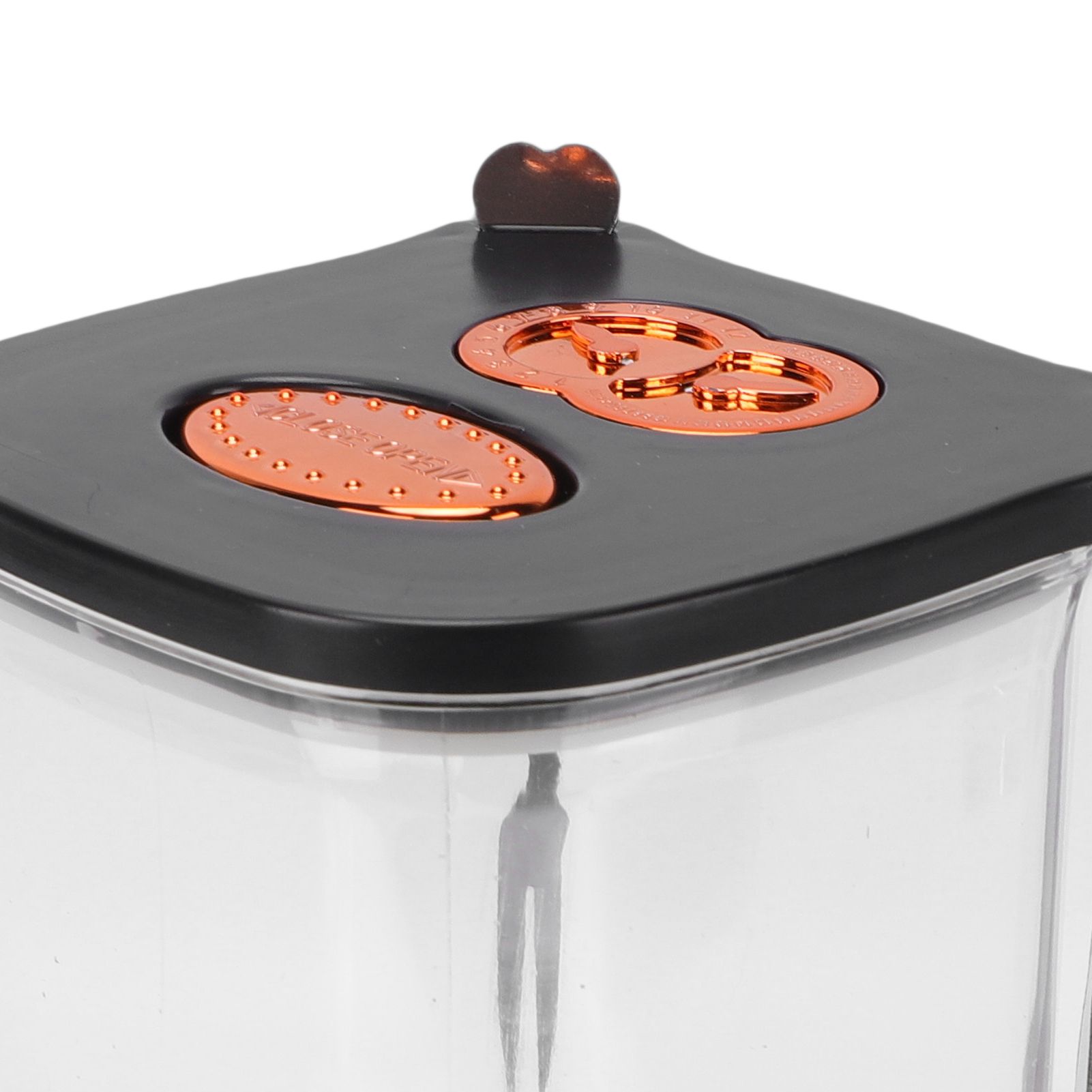 Pickle Jar Black Square Plastic 1000ml Airtight Juice Separator Pickle Jar view 7